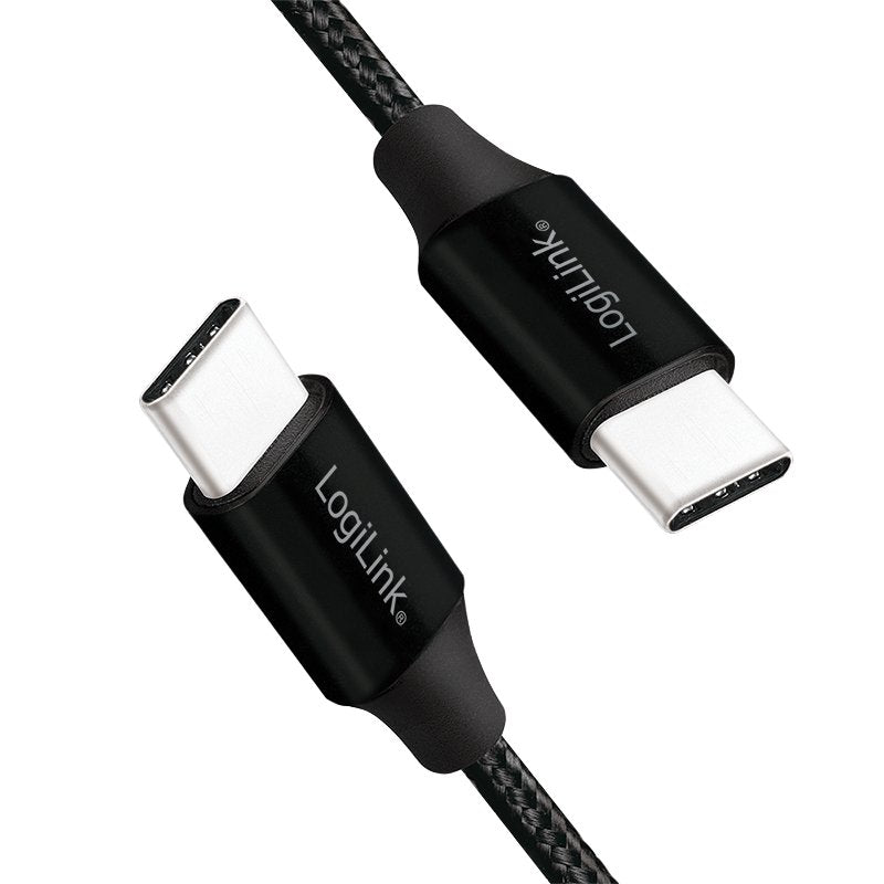 Logilink Cu0154 Cable Usb 1 M 2.0 Usb C Negro
