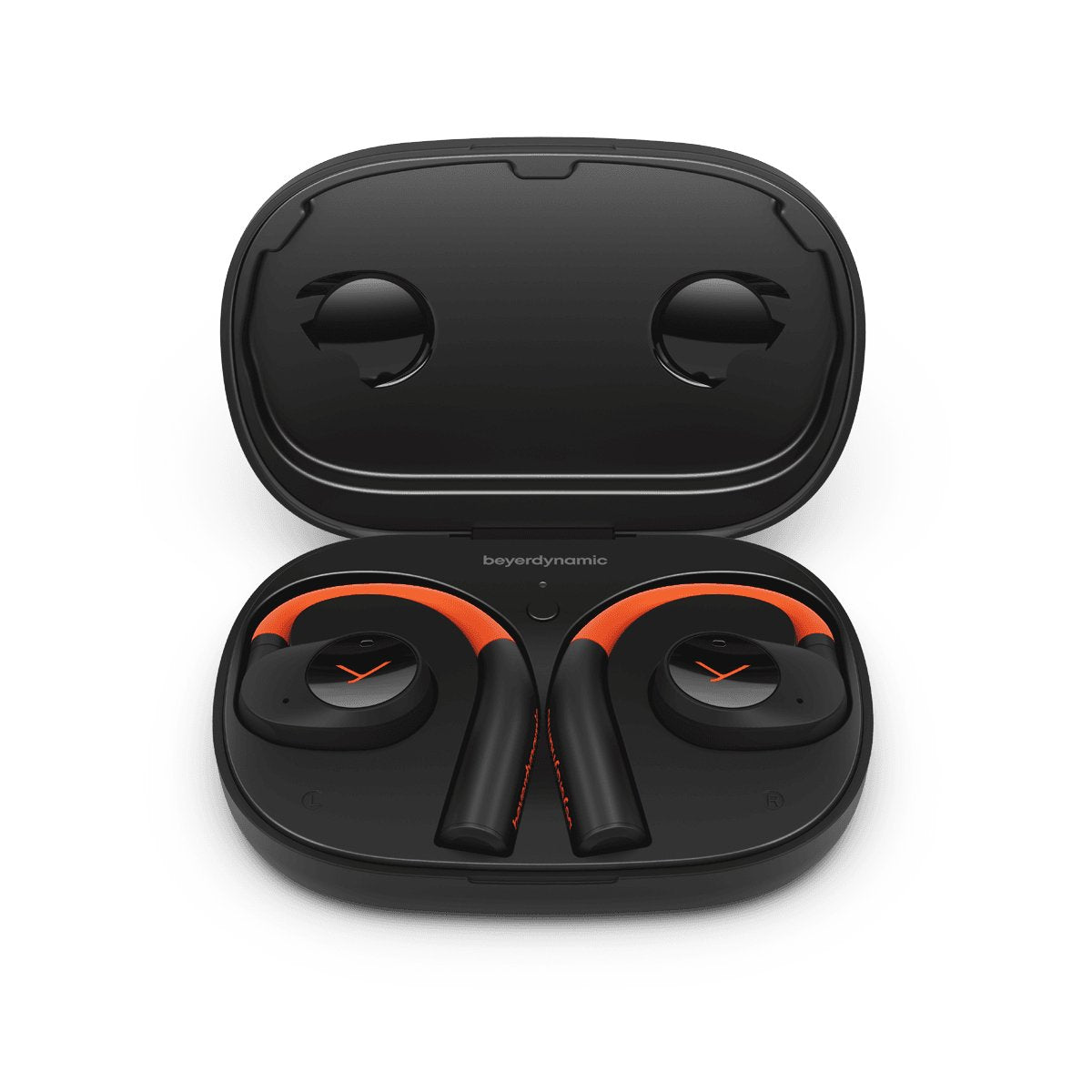 Beyerdynamic Bluetooth Open-Ear-Kopfhörer Verio 200 Sport Negro/Orange