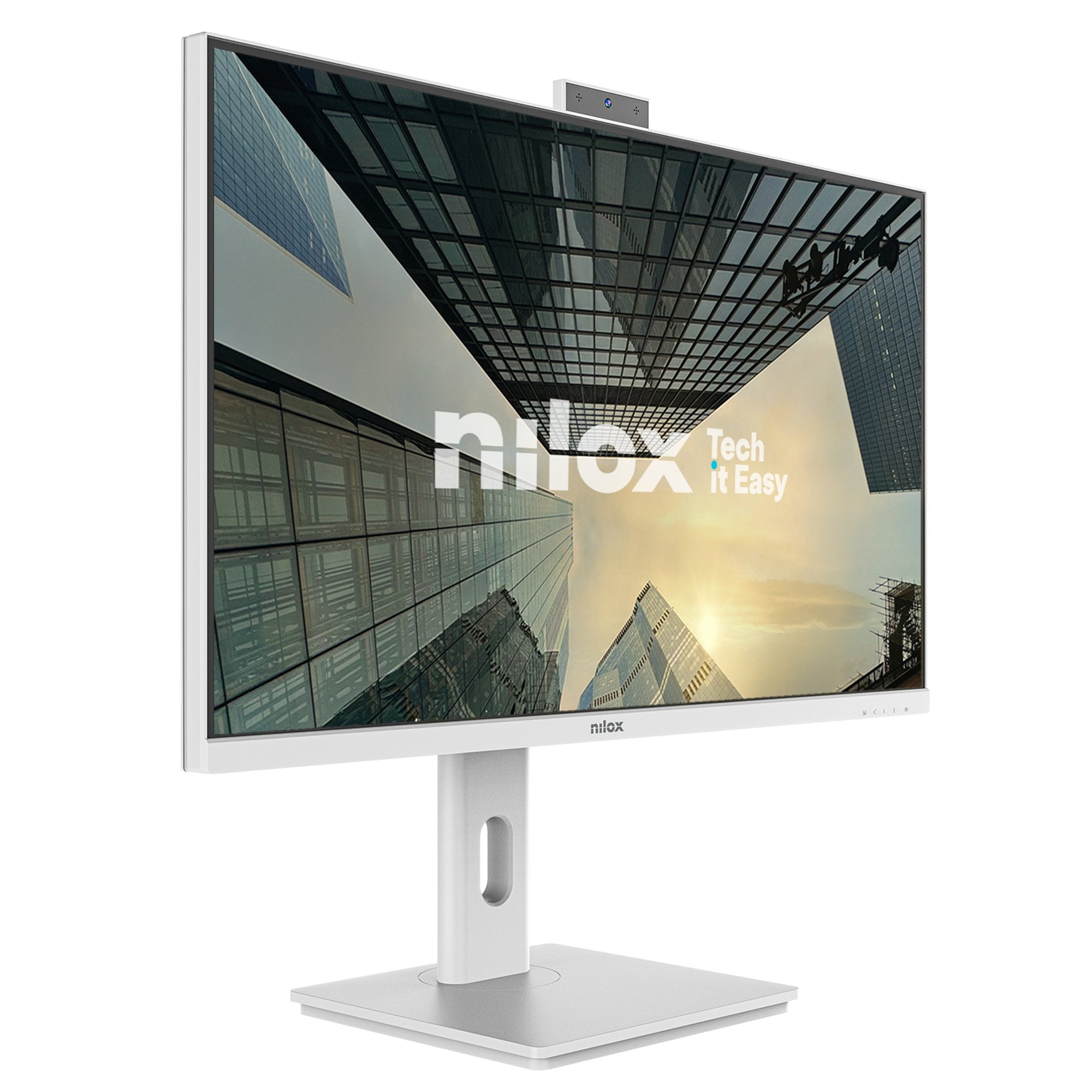 EAN 8431775036284 - Nilox NXM24RWEB02W pantalla para PC 61 cm (24") 1920 x 1080 Pixeles Full HD LED Blanco imagen 2