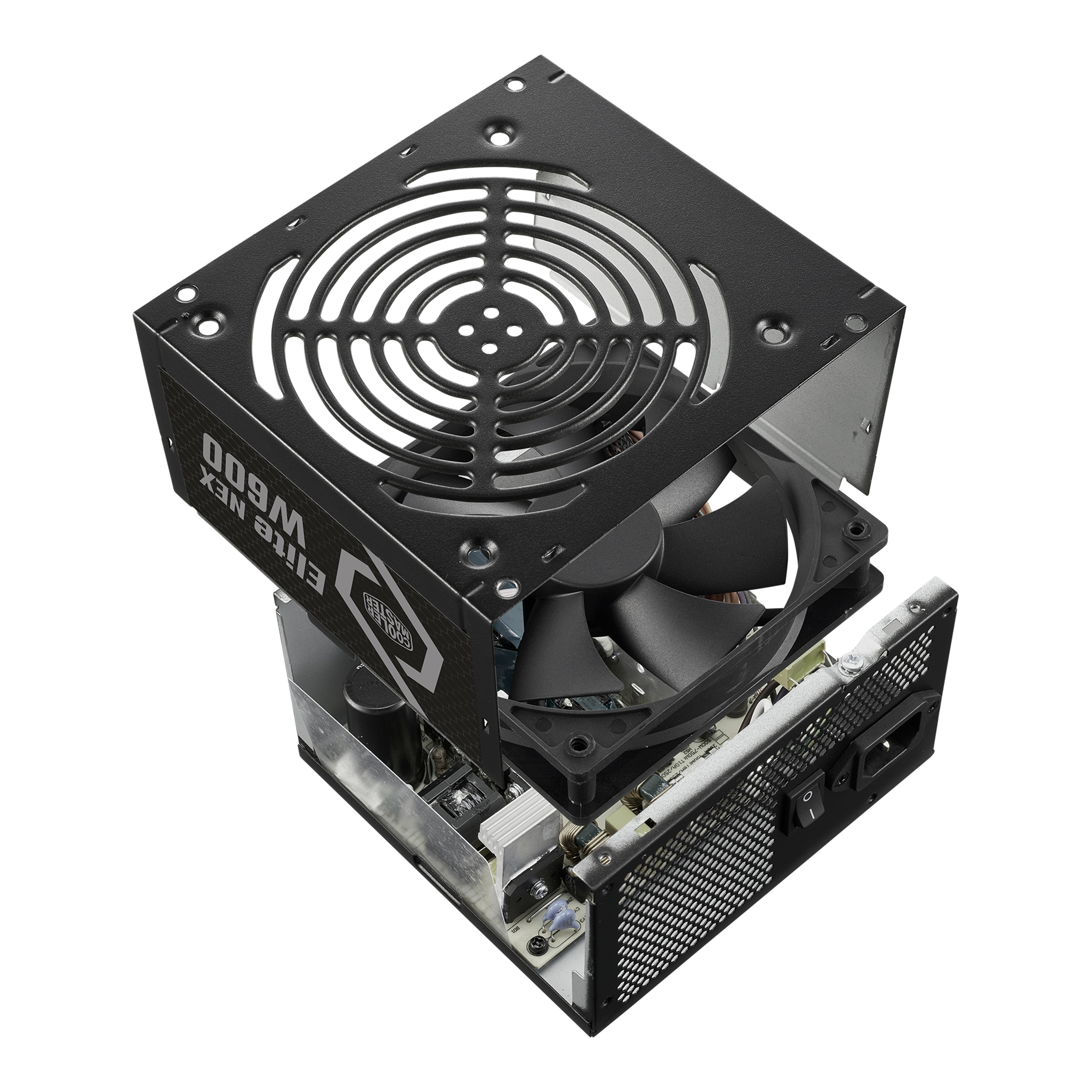 Fuente De Alimentación Cooler Master Elite Nex White 600 - 600 W 24-Pin Atx Atx Negro