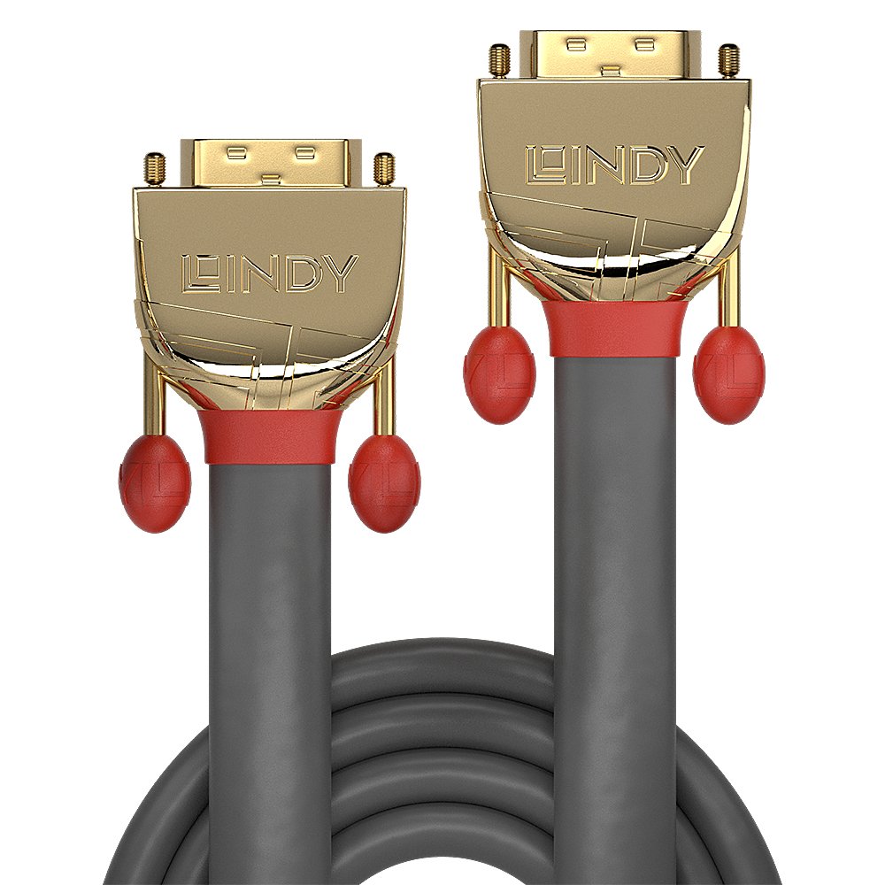 Lindy Dvi-D Dual Link Cable Gold Line 20m