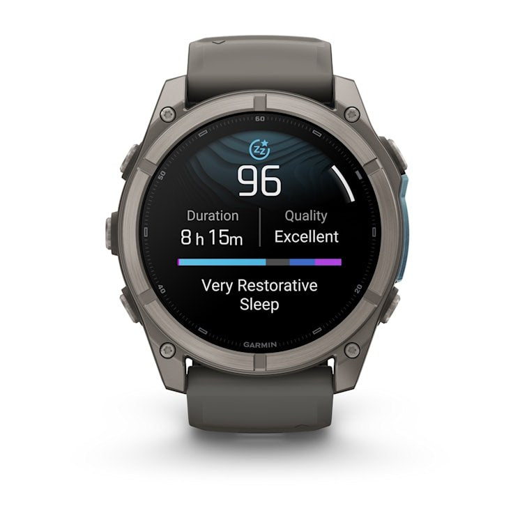 Fenix 9 51mm, Amoled, Pebble Gray, Bare Ti,Emea/Aus/Afr