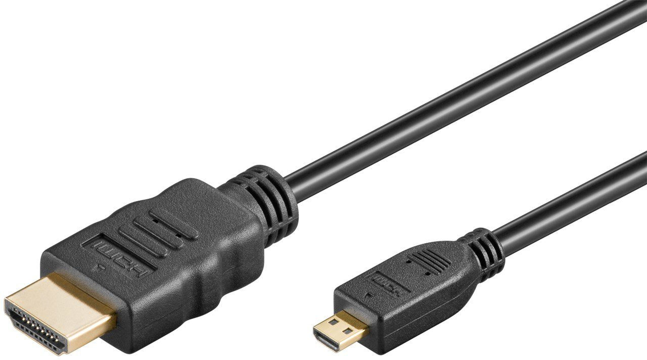 EAN 4040849537875 - Goobay 53787 cable HDMI 5 m HDMI tipo A (Estándar) HDMI tipo D (Micro) Negro imagen 1