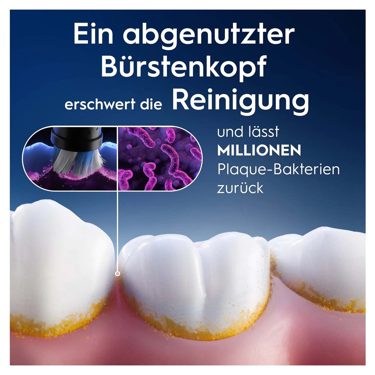 Oral-B Io Aufsteckbürsten Sanfte Reinigung Black 4er