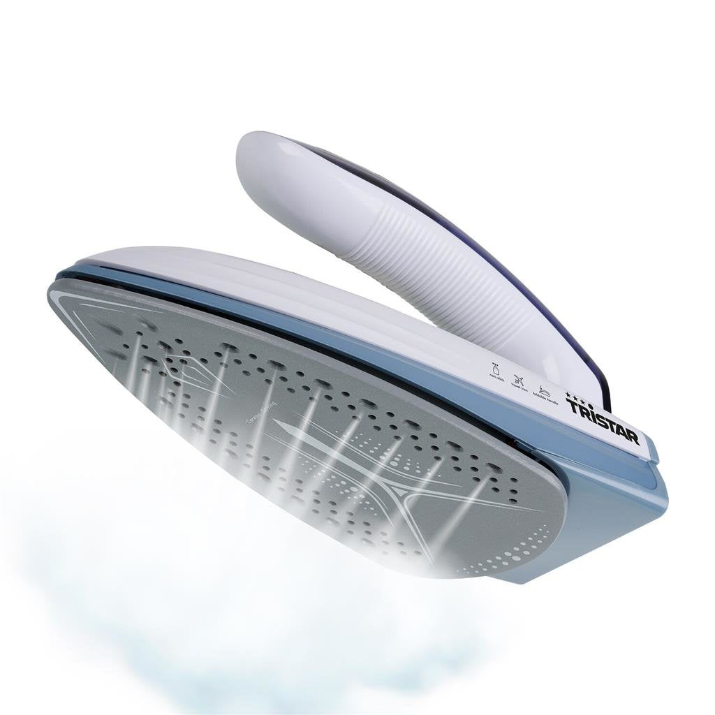 EAN 8712836977068 - Tristar ST-8152 plancha Plancha a vapor Suela de cerámica 1100 W Azul imagen 2