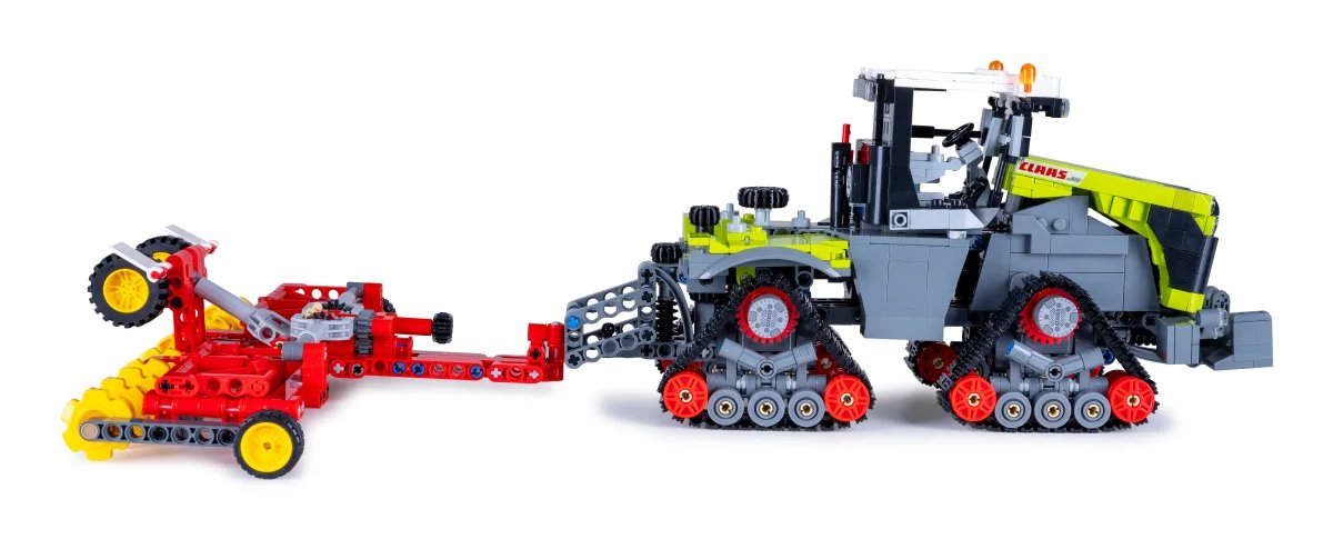 Jamara Cada Claas Xerion 1:32 Bricks Amarillo 8+