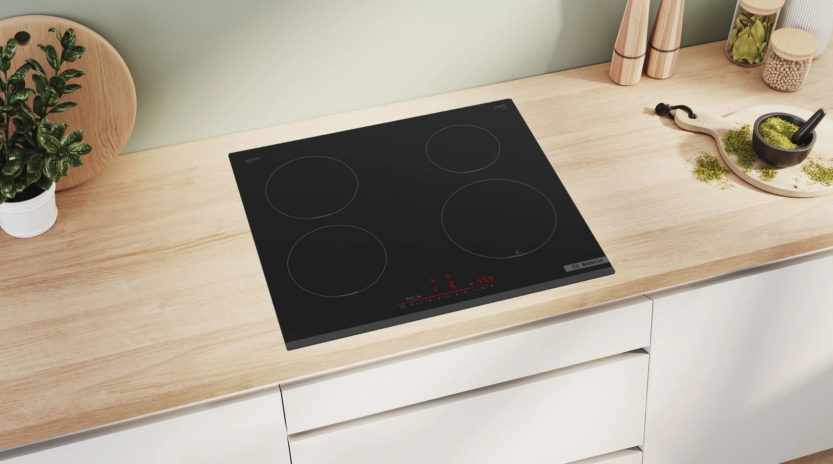 EAN 4242005393893 - Bosch Serie 6 PIE631HB1E hobs Negro Integrado 60 cm Con placa de inducción 4 zona(s) imagen 5