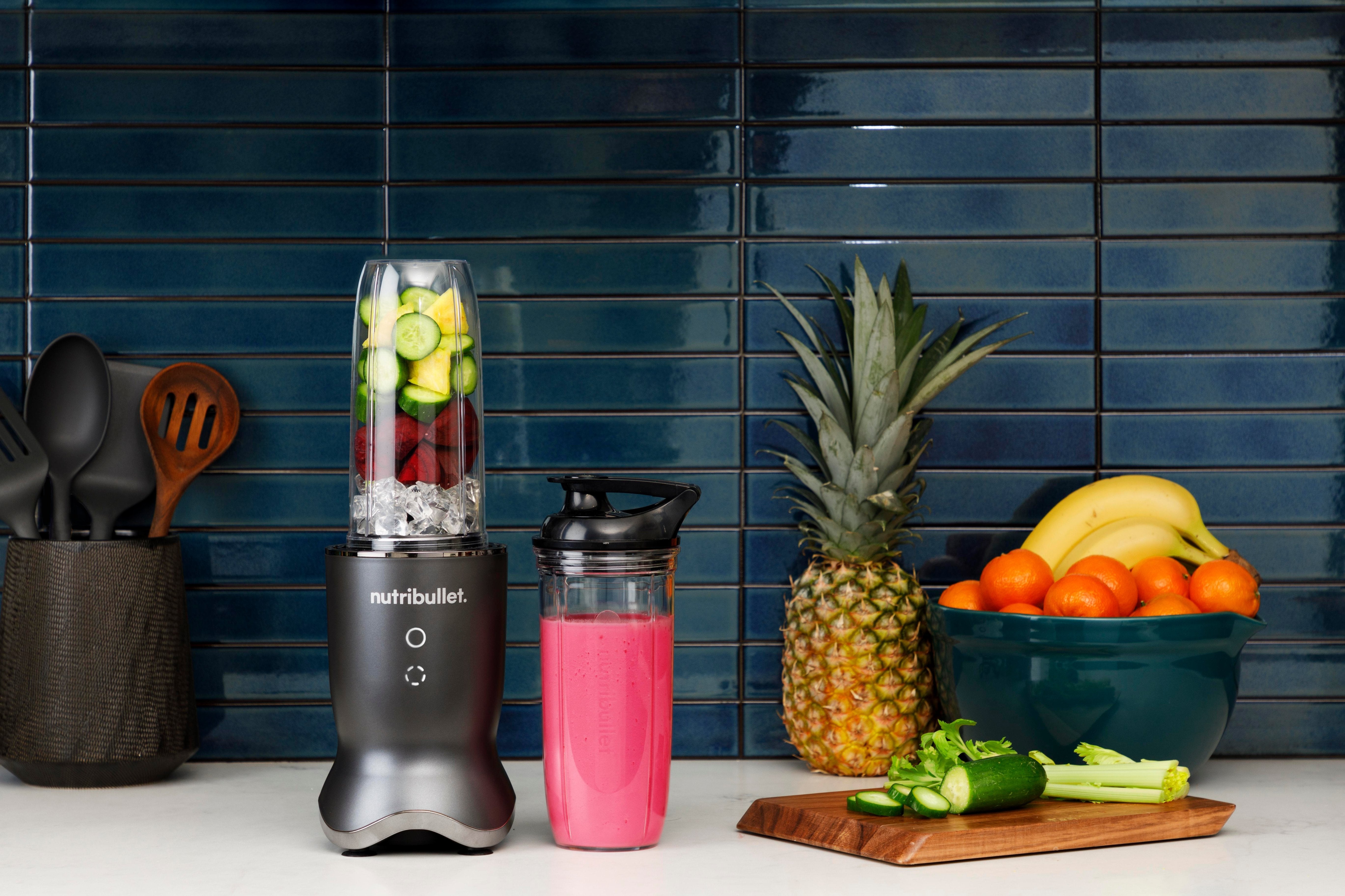 Batidora De Vaso Nutribullet Nb1206dgcc 900 L 1200w Gris Oscuro