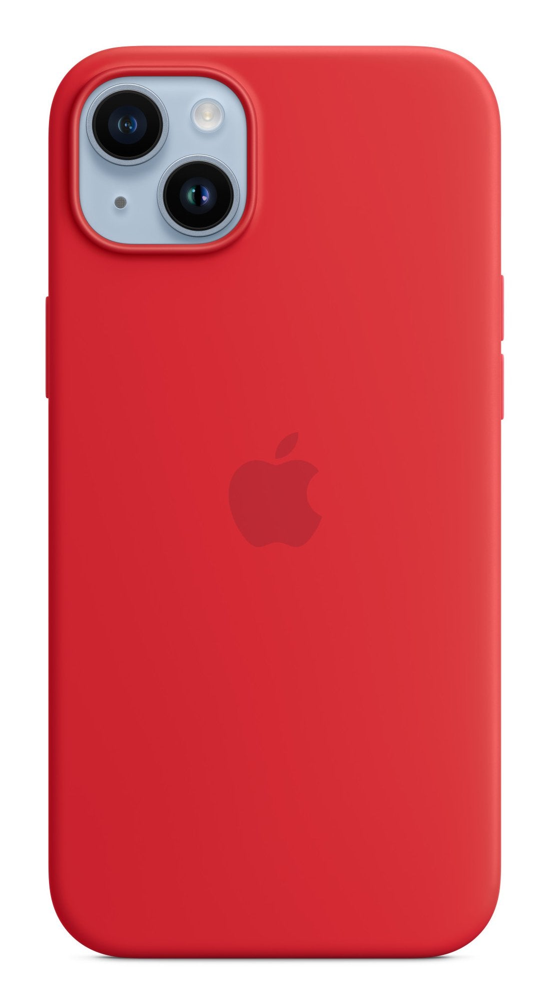Funda De Silicona Apple Con Magsafe, Funda Para Móvil Roja, Iphone 14 Plus Mw513zm/A