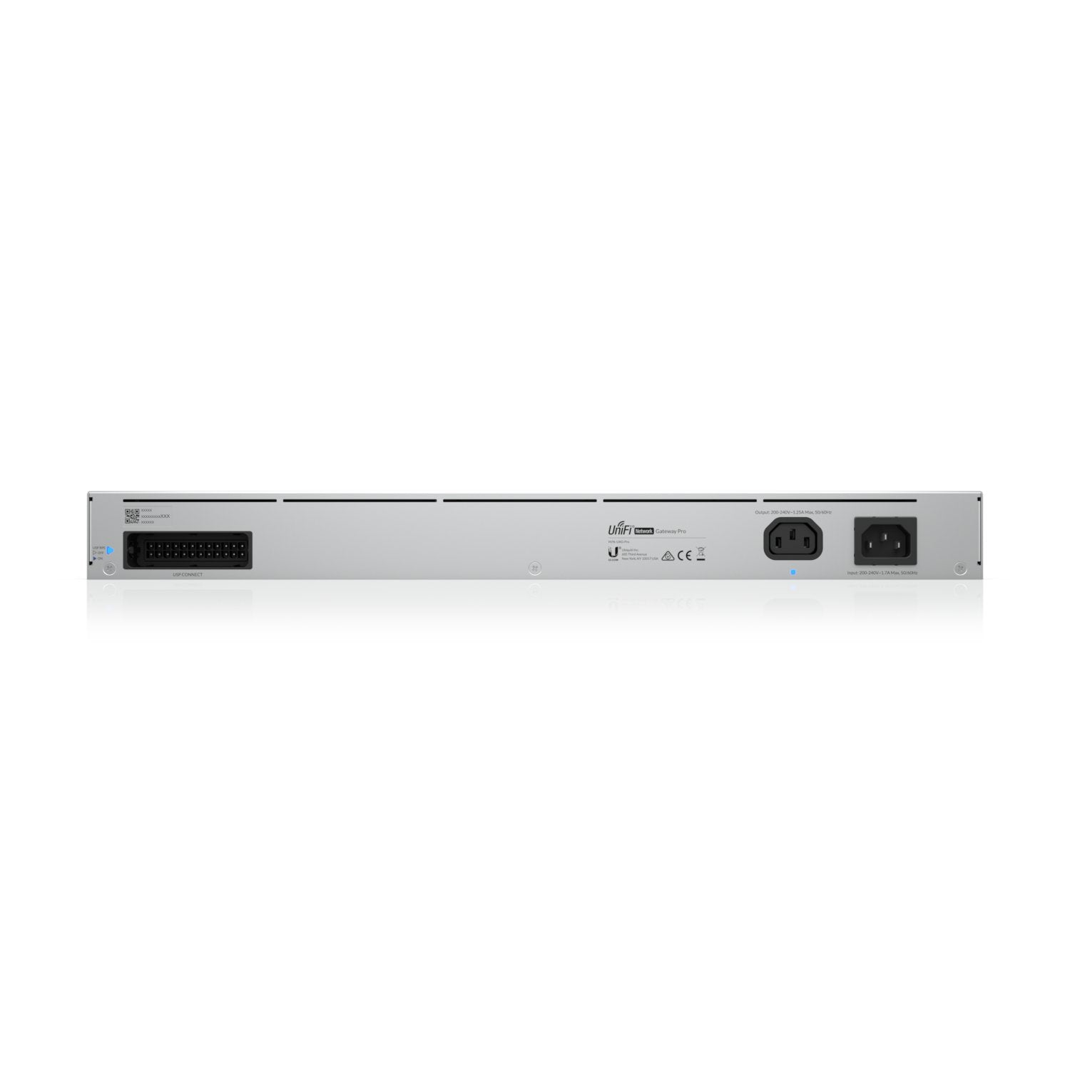 Ubiquiti Networks Uxg-Pro Gateway De Doble Wan Equipado Con (2) Puertos Wan (Gbe Rj45 Y 10g Sfp+) Y (2) Puertos Lan (Gbe Rj45 Y