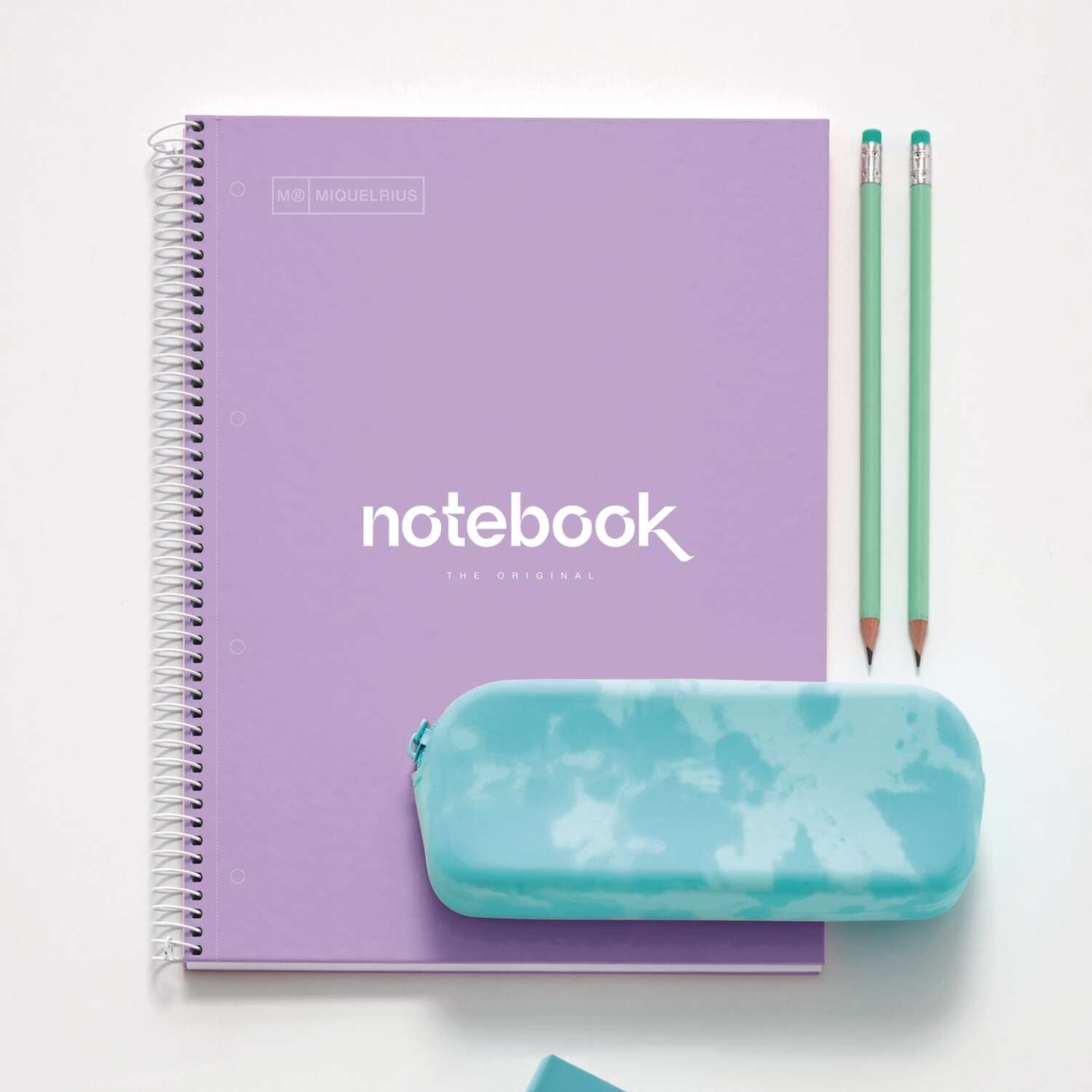 Maul A460533 Cuaderno Y Block A4 80 Hojas Púrpura