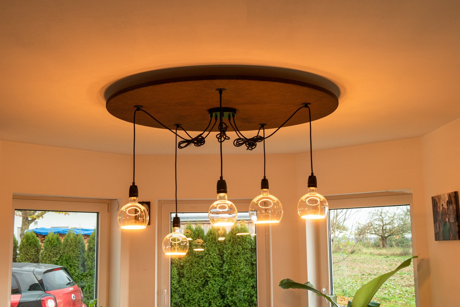 Lámpara Led Segula Floating Globe 125 Ambient Klar E27 460lm 2000kss