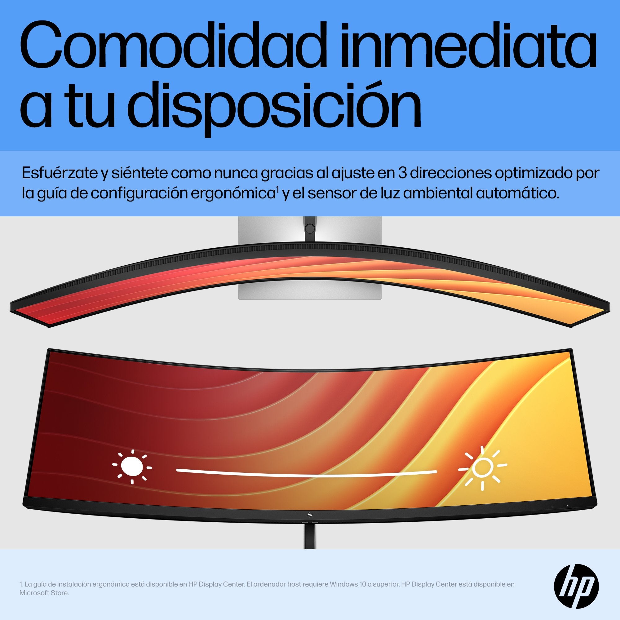 EAN 5715063357156 - HP E45c G5 DQHD Curved Monitor pantalla para PC 113 cm (44.5") 5120 x 1440 Pixeles Dual QHD LCD Negro, Pl imagen 7