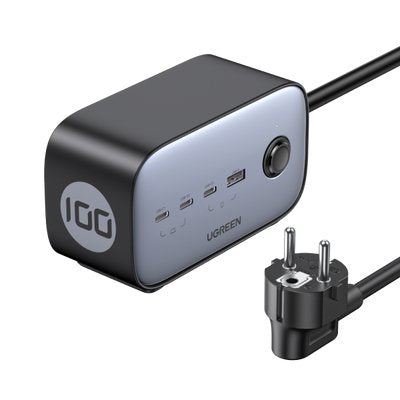 Regleta Ugreen Diginest Pro (2 Tomas Ac + 100w 3c1a)