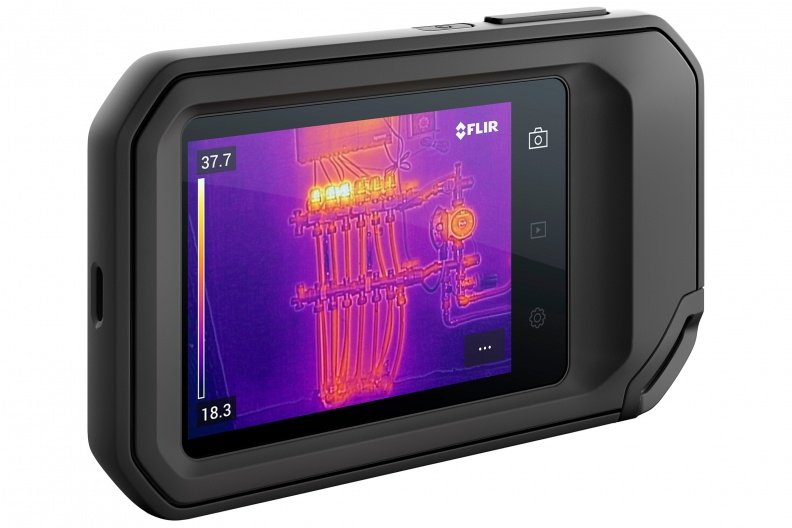 EAN 4743254004467 - FLIR C-5 cámara térmica Negro 160 x 120 Pixeles Pantalla incorporada imagen 1