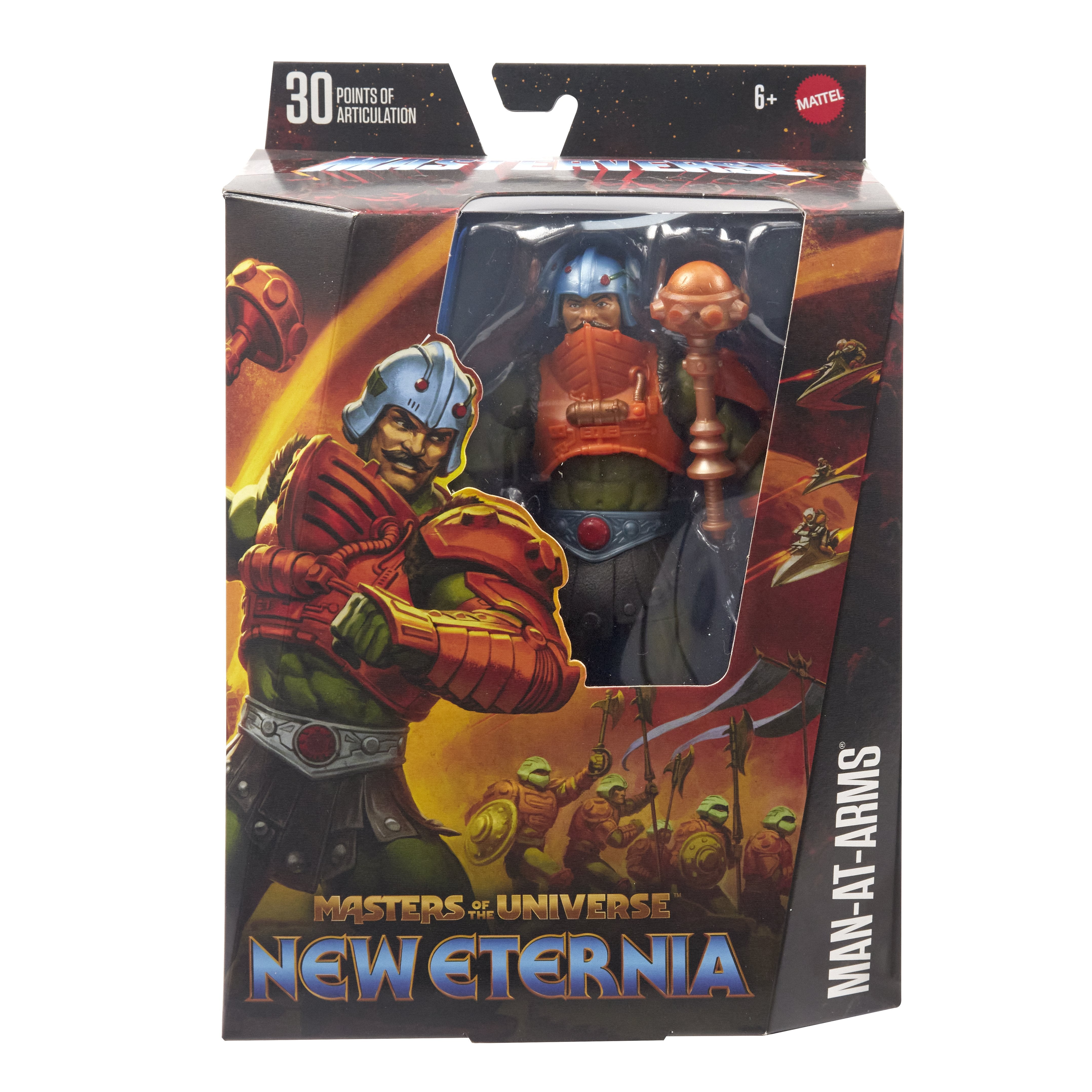 Mattel Masters Of The Universe Masterverse Man-At-Arms, Figura Hyc48