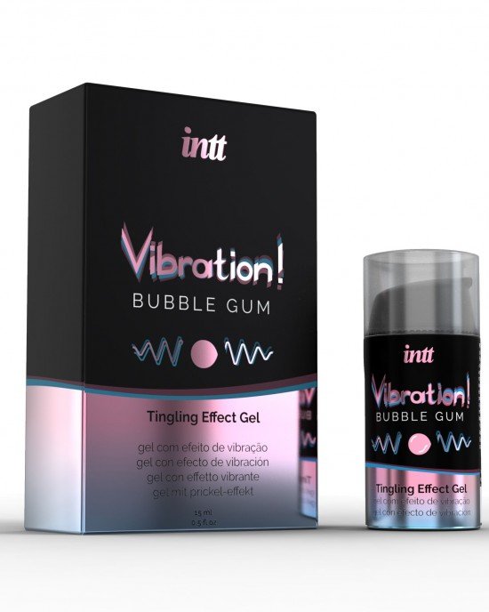 Vibrador Liquido Aroma Chicle De Fresa 15 Ml