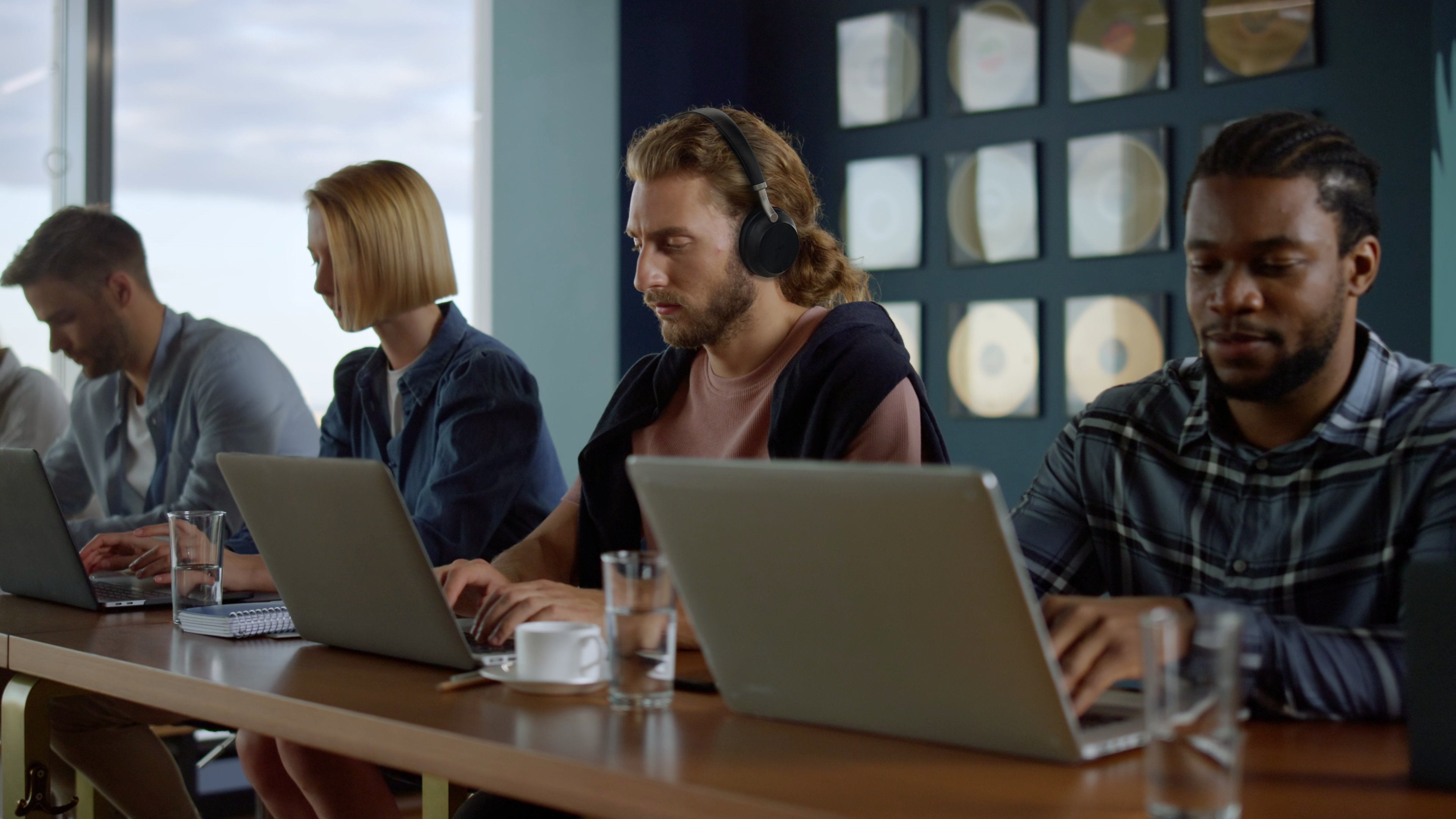 Bluetooth Headset - Bh72 Lite  Teams Black Usb-C