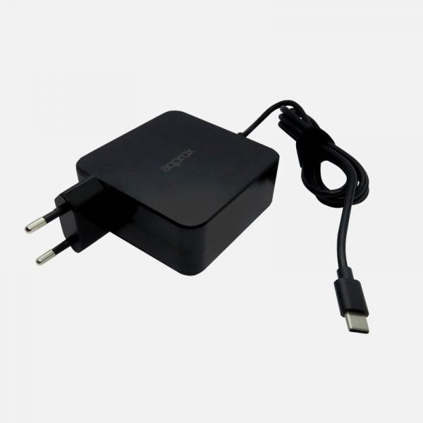 Approx Cargador De Portatil Universal Usb-C 90w - Compatible Con Pd - Cable 1.10m