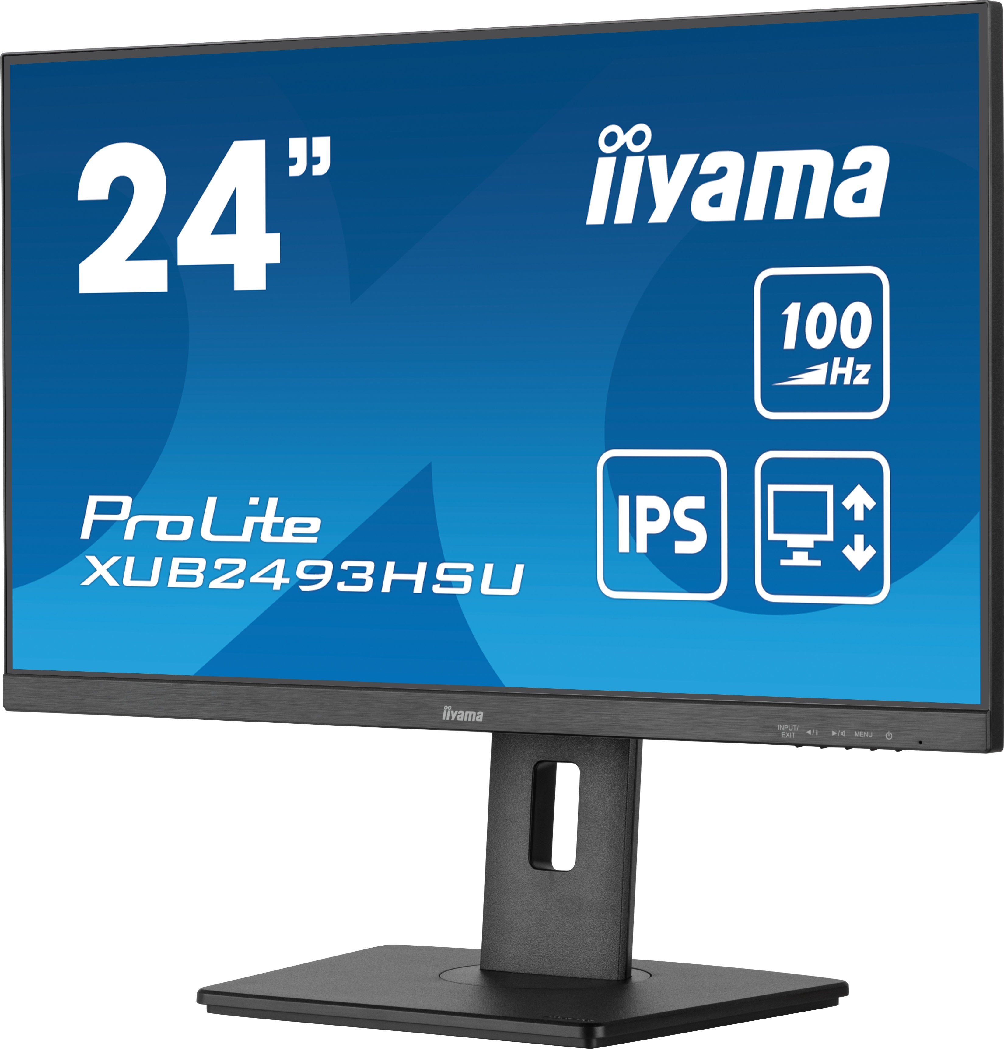 EAN 4948570124596 - iiyama XUB2493HSU-B7 pantalla para PC 60,5 cm (23.8") 1920 x 1080 Pixeles Full HD LED Negro imagen 7