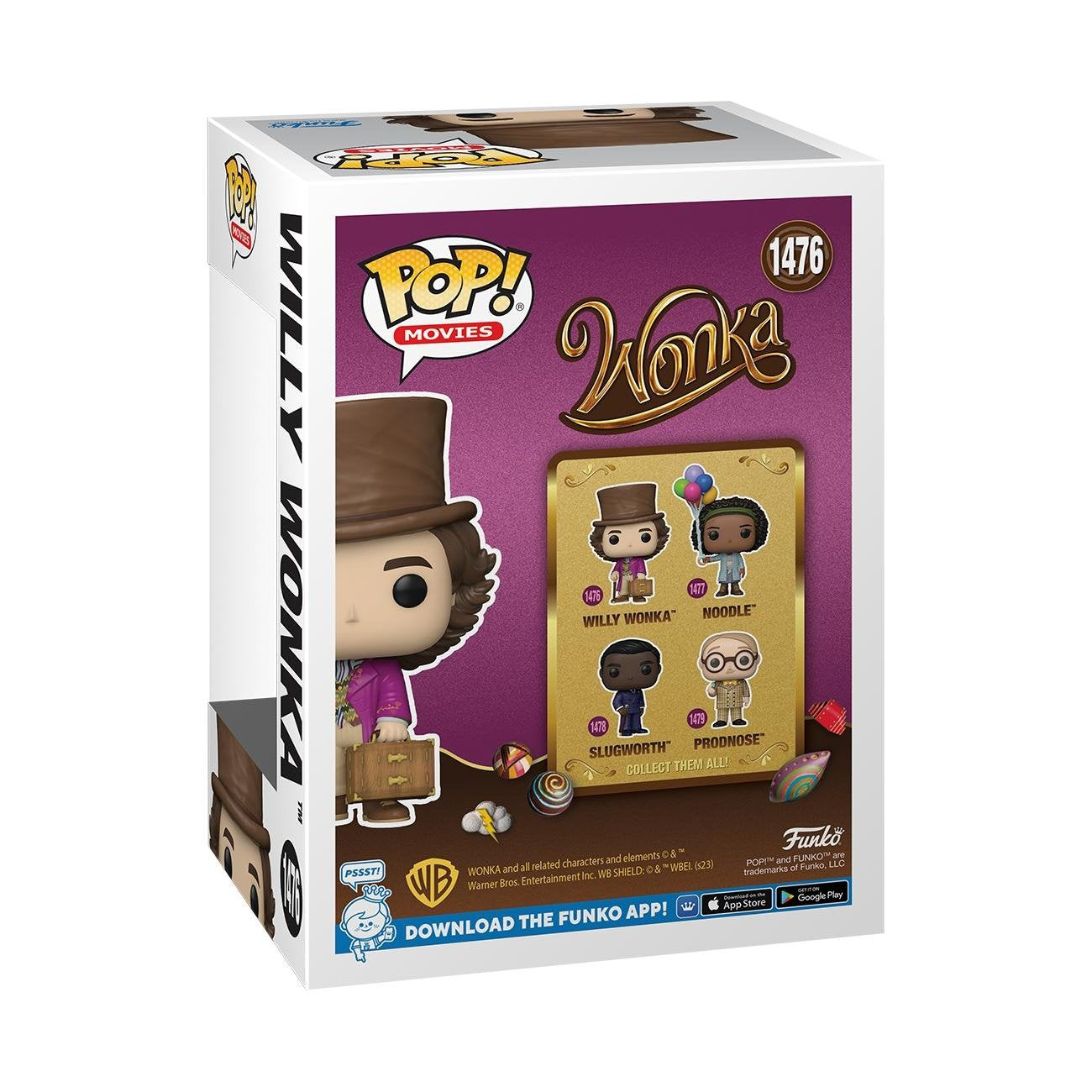 Funko Pop Cine Wonka Willy Wonka 68087
