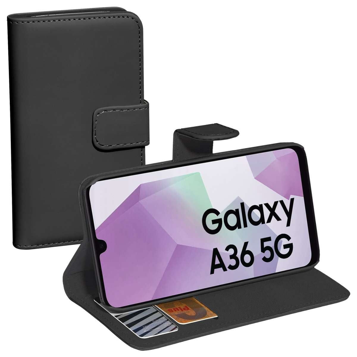 Pedea Book Cover Classic Fr Samsung Galaxy A36 A56 5g Schwarz