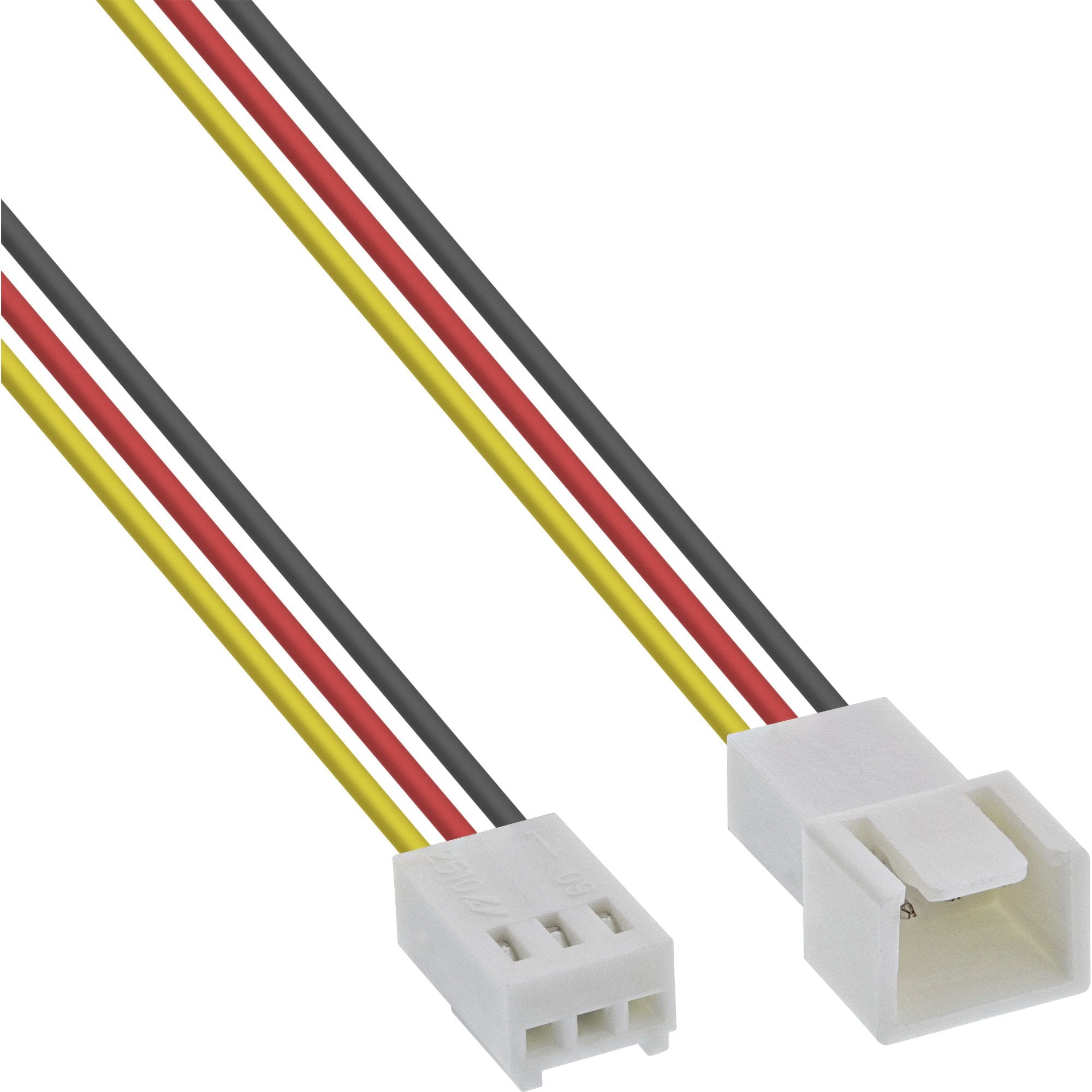 Extensión De Cable De Ventilador Inline Molex De 3 Pines Macho A Hembra De 30 Cm De Longitud