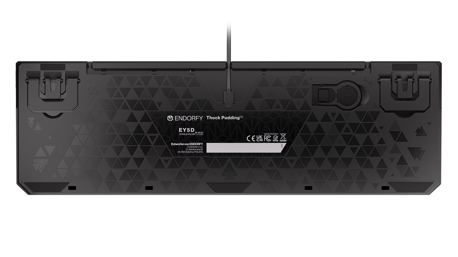 EAN 5903018666792 - ENDORFY Thock teclado Juego USB QWERTZ Alemán Negro imagen 13