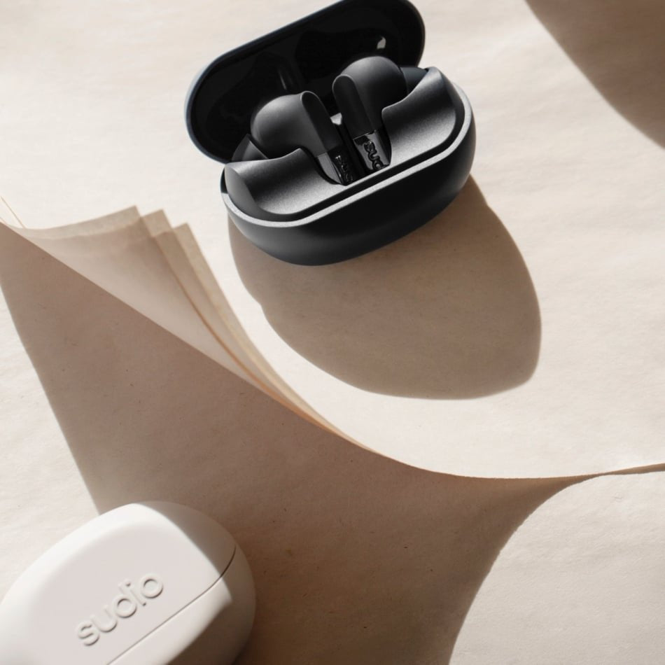 Sudio N3 Pro True Wireless Earbuds, Black
