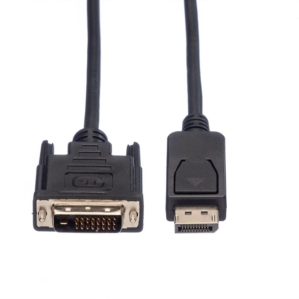 EAN 7611990129720 - VALUE 11.99.5614 adaptador de cable de vídeo 1 m DisplayPort DVI-D Negro imagen 3