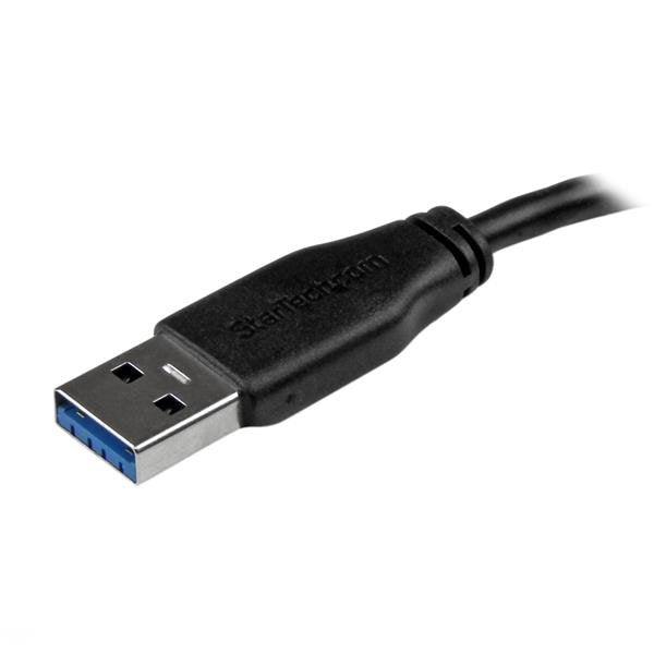 EAN 0065030856348 - StarTech.com USB3AUB2MS cable USB USB 3.2 Gen 1 (3.1 Gen 1) USB A Micro-USB B Negro imagen 3