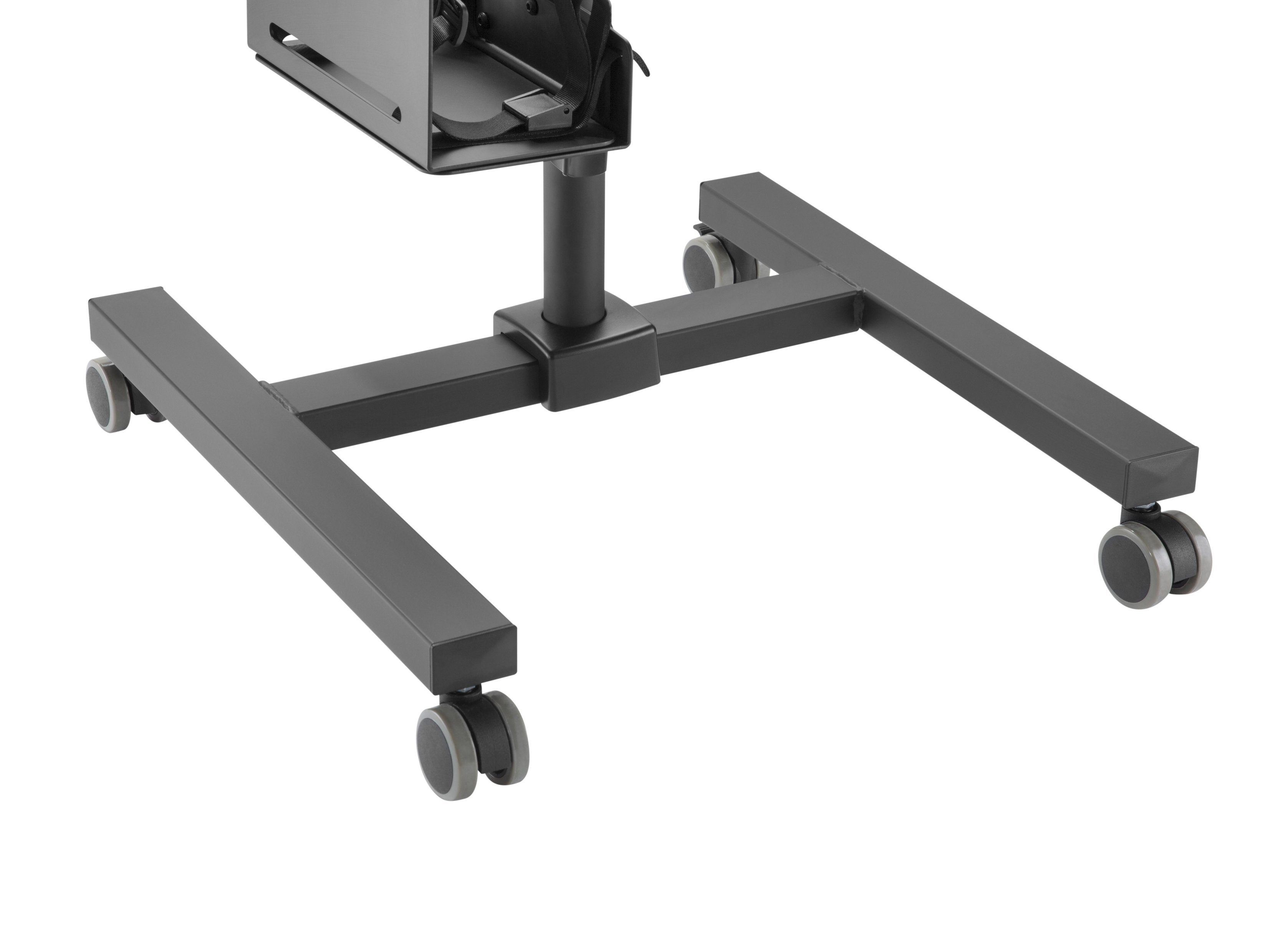 Soporte De Suelo Con Ruedas Equip 650171 Para Pantalla 17-32 Cpu Y Teclado Max. 8kg Vesa 100x100