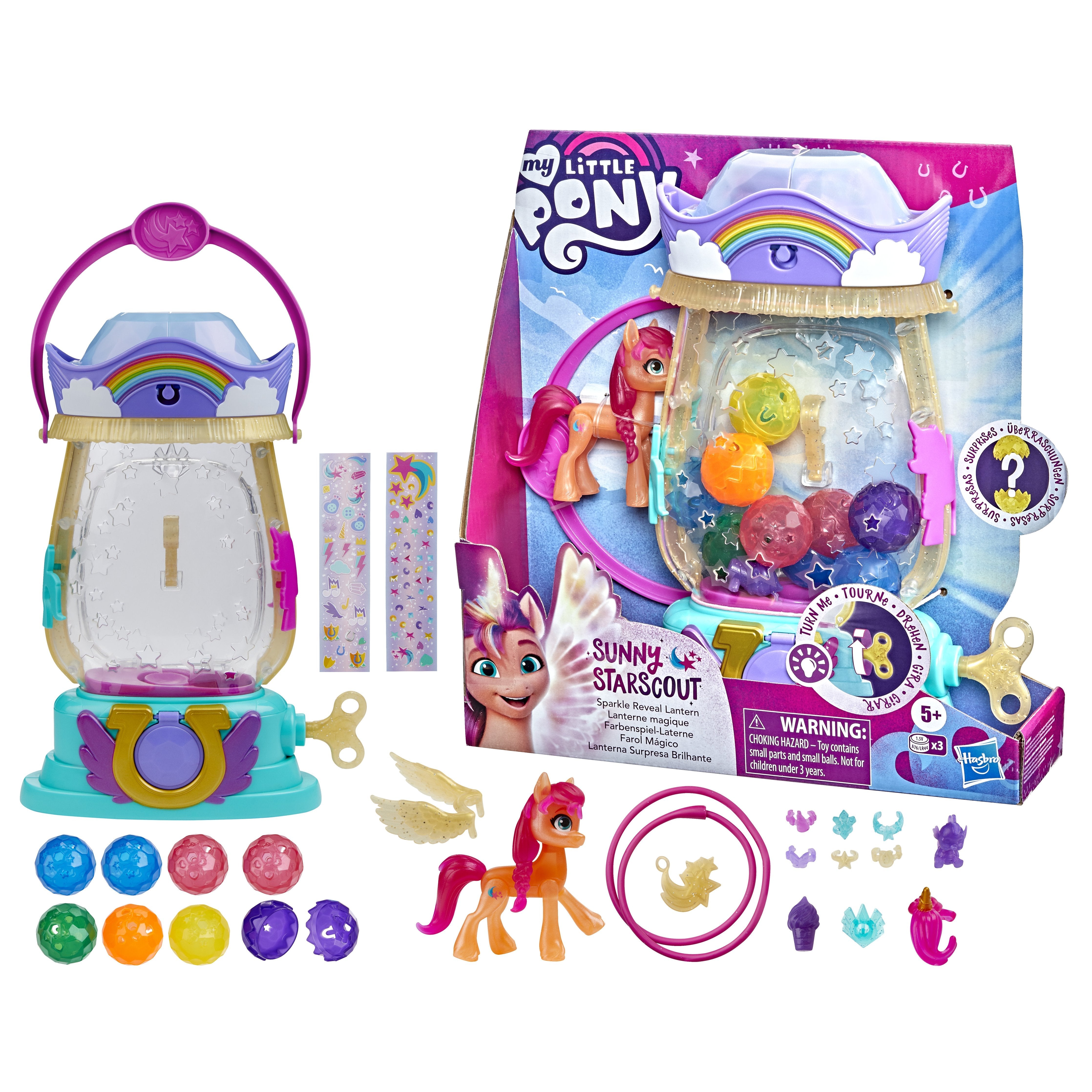 Hasbro My Little Pony - Linterna De Juego De Colores De Nueva Generación Sunny Starscout, F33295l2