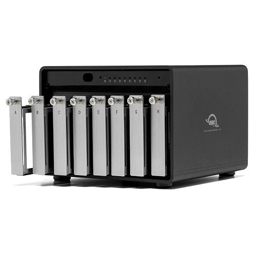 Owc Thunderbay 8 Unidad De Disco Multiple Torre Negro