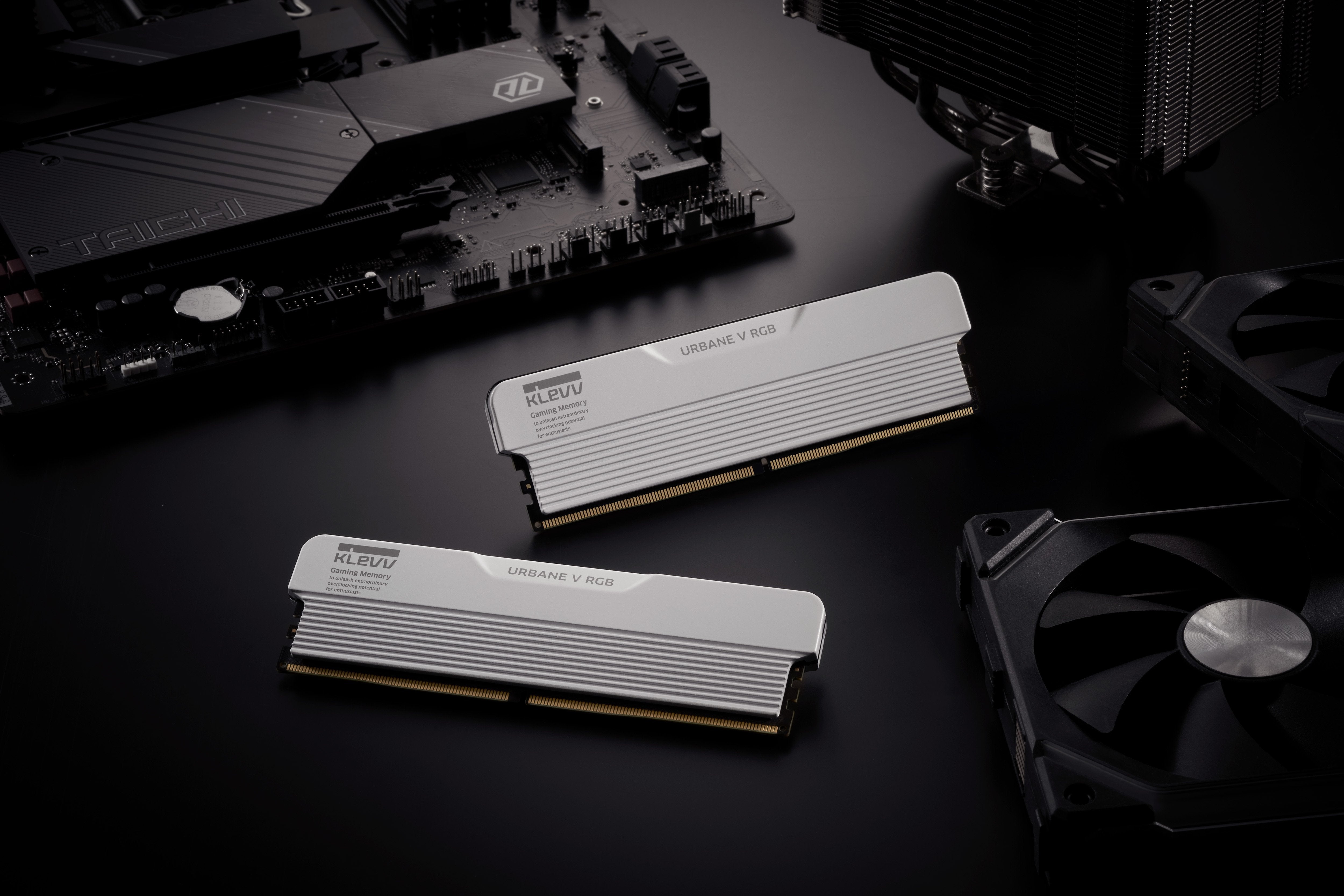 32gb Klevv (16gbx2) Urban V Rgb 6000 Cl28 White