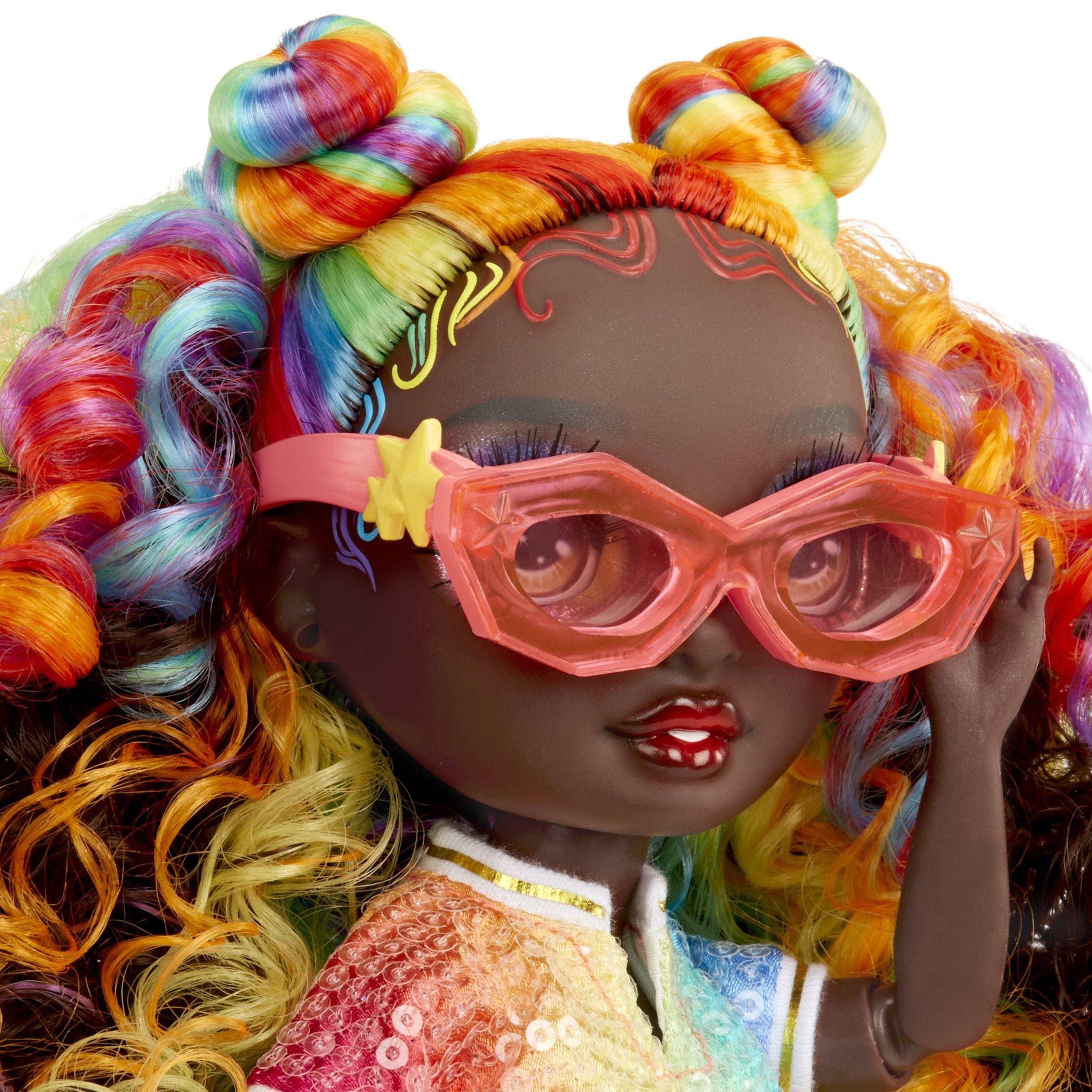 EAN 0035051121381 - Rainbow High Creative Crystals Fashion Doll- Iris Bow imagen 14