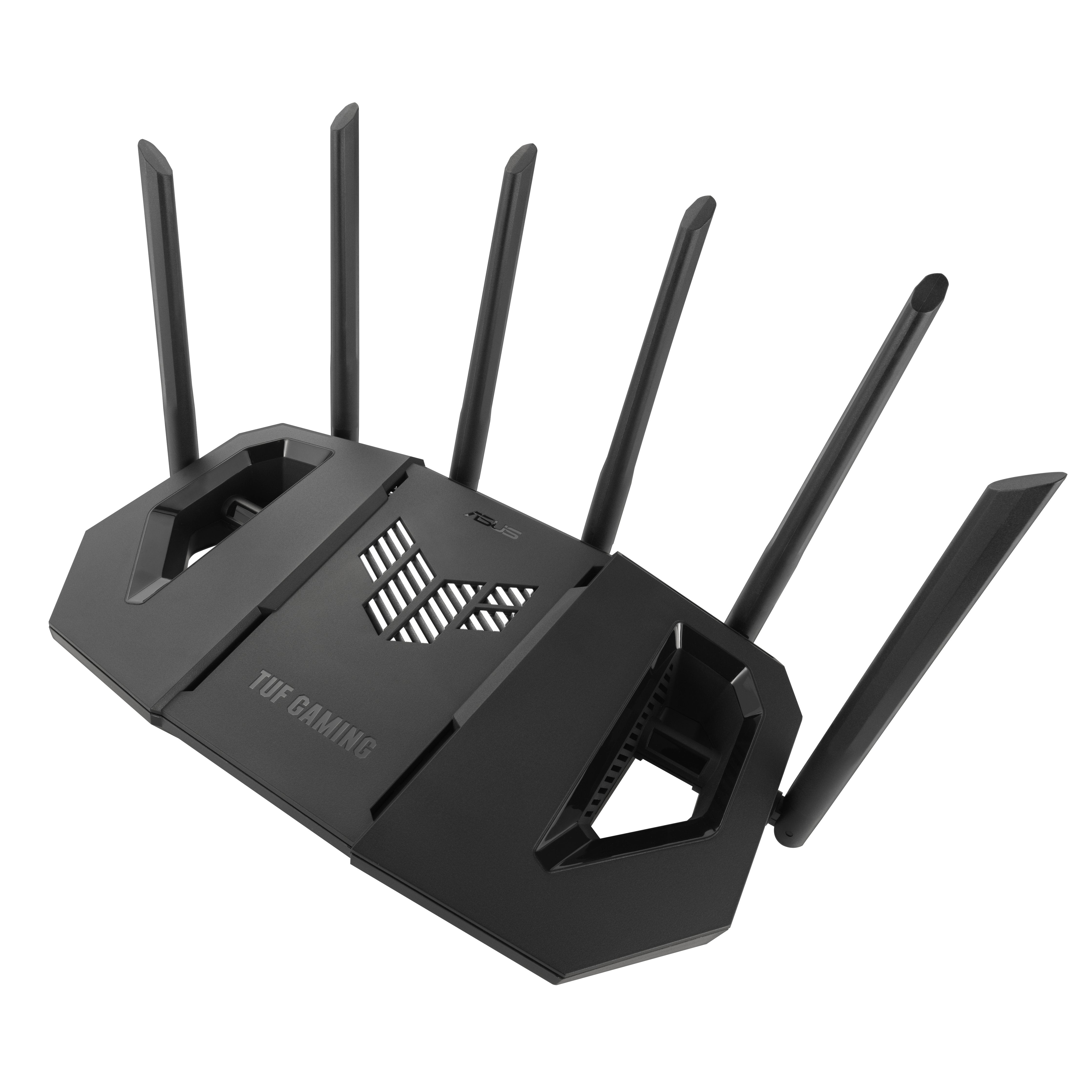 EAN 4711387931851 - ASUS 90IG0A30-MO9C00 router inalámbrico 2.5 Gigabit Ethernet Tribanda (2.4 GHz / 5 GHz / 6 GHz) Negro imagen 6