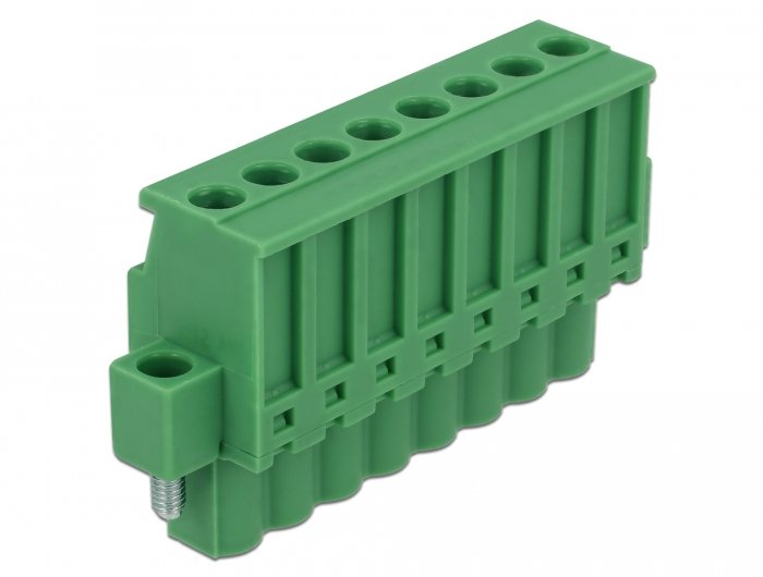 Terminalblock Set Für Hutschienen 8 Pin Mit Schraubverriegelung