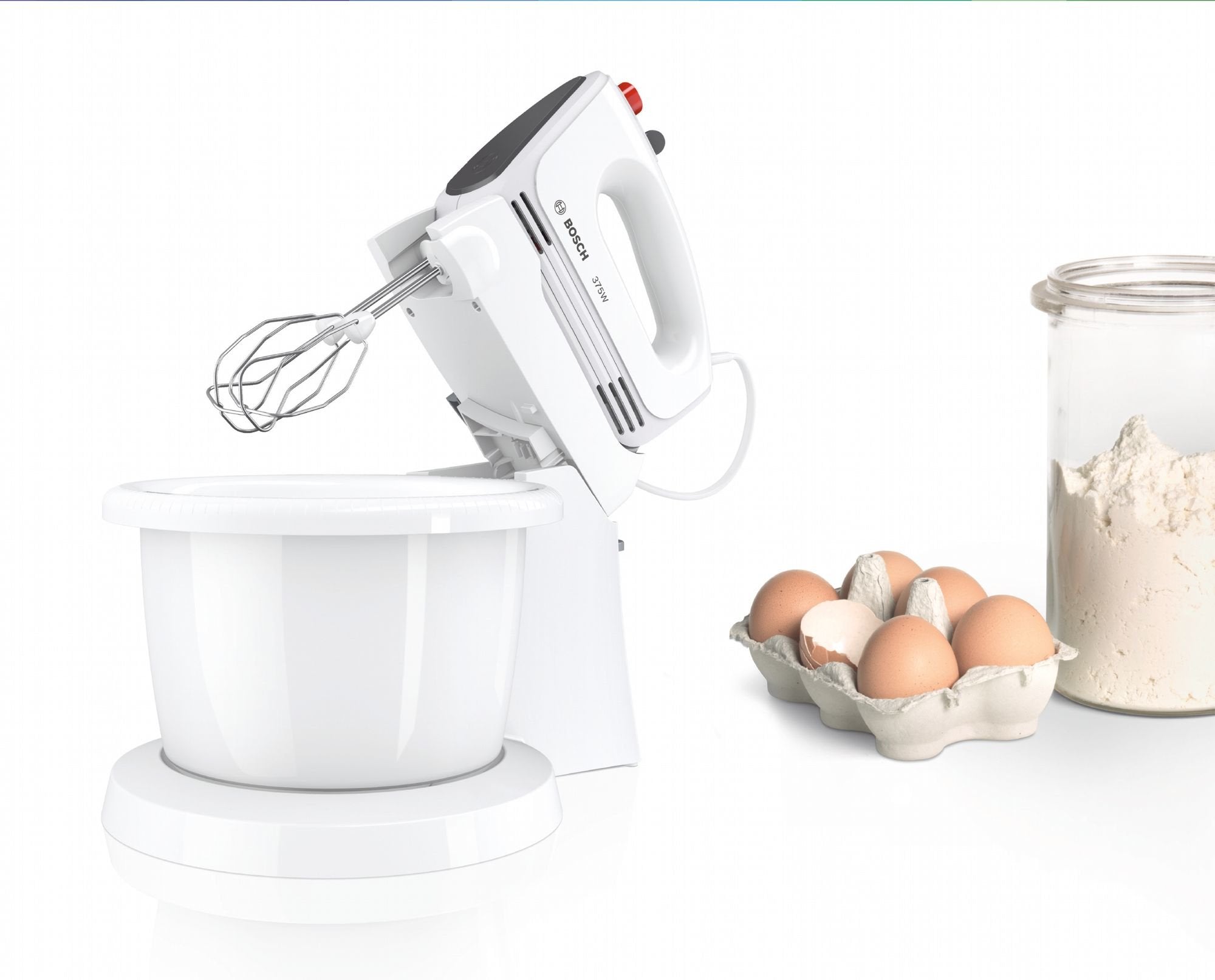 Batidora Bosch Mfq2600g De Varillas 375 W Blanco