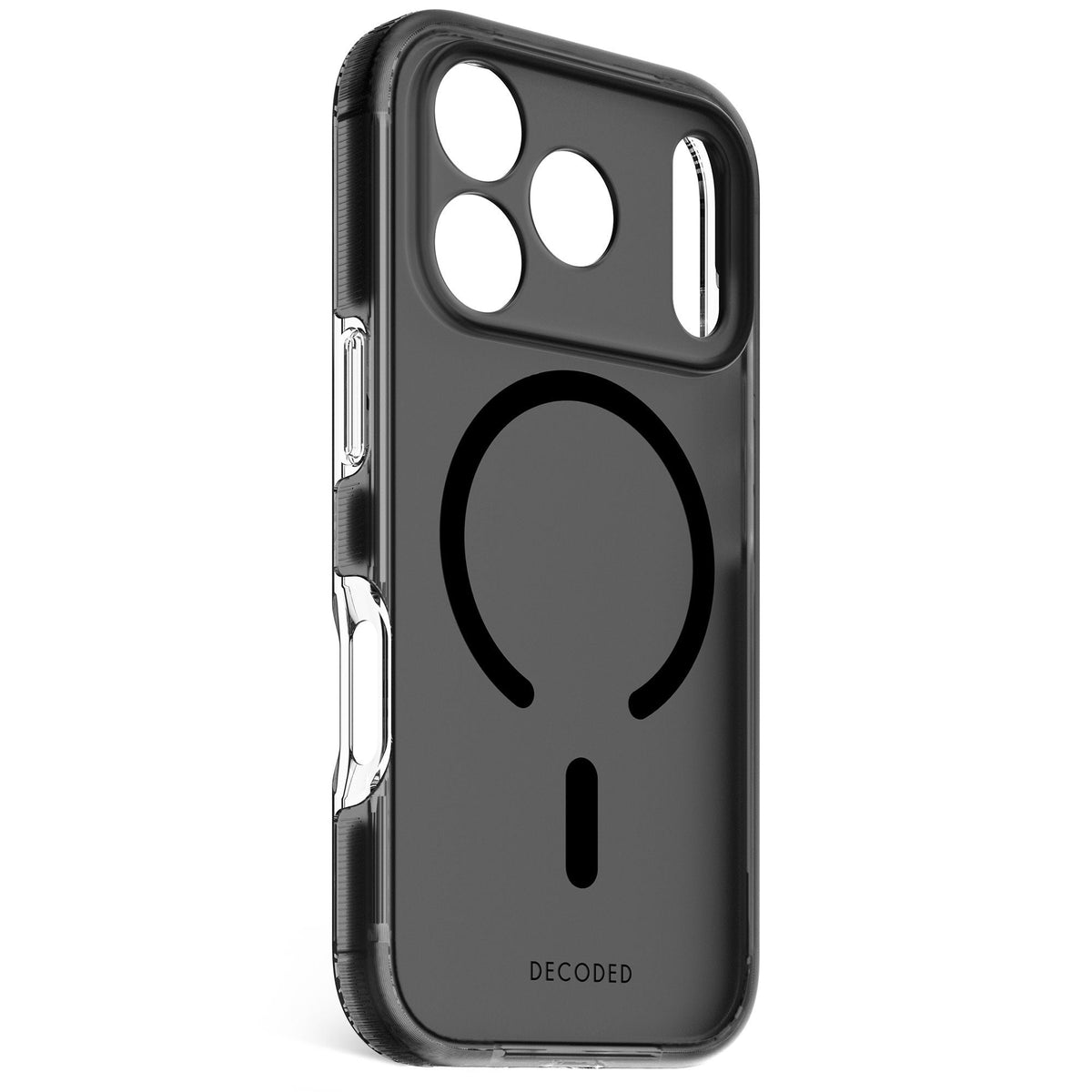 EAN 8721145009094 - Decoded D26IPO17PBCT2FK funda para teléfono móvil 16 cm (6.3") Negro, Transparente imagen 2