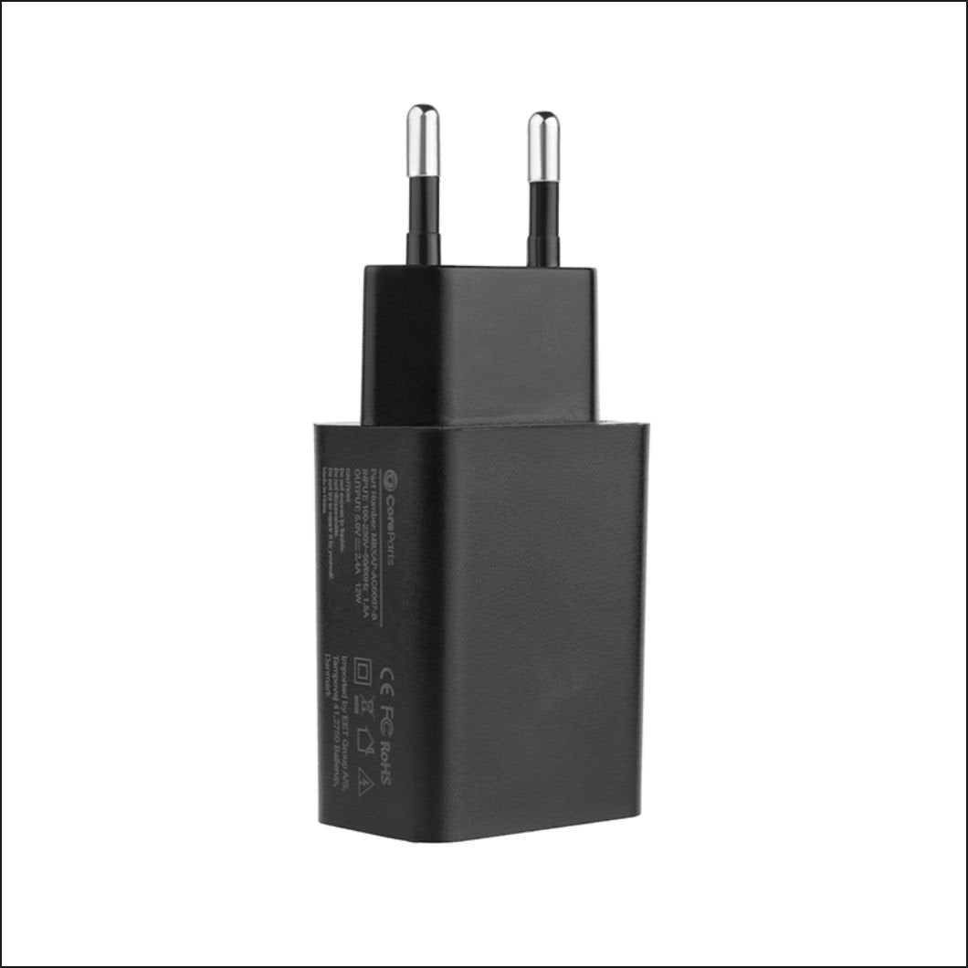 Coreparts 12w Usb Power Adapter Negro Interior