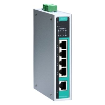Industrial Unmanaged Ethernets Eds-G205a-4poe-T, 5-Port Gb Sw