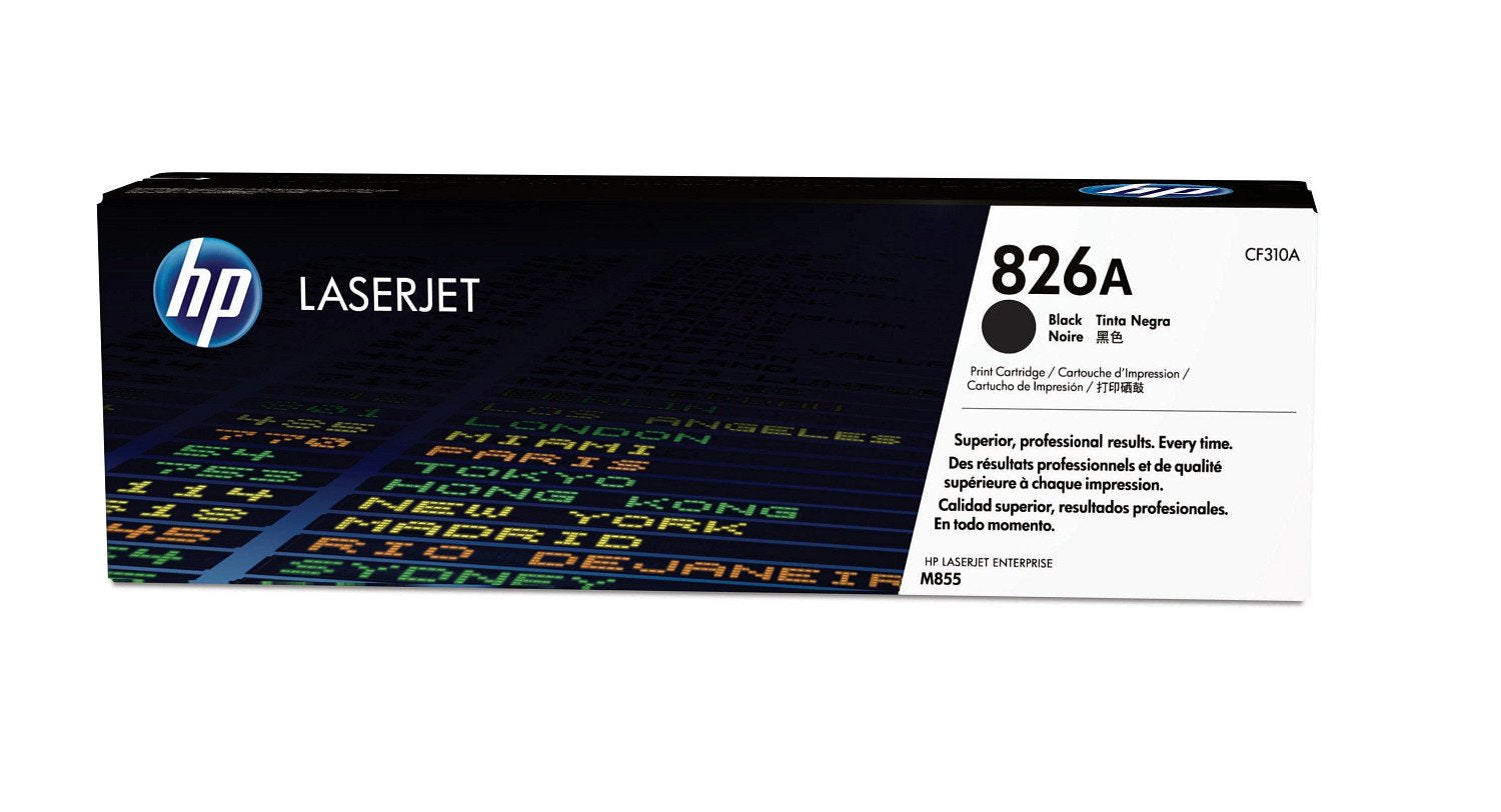 EAN 0887111323873 - HP 826A Black Original LaserJet Toner Cartridge cartucho de tóner 1 pieza(s) imagen 2