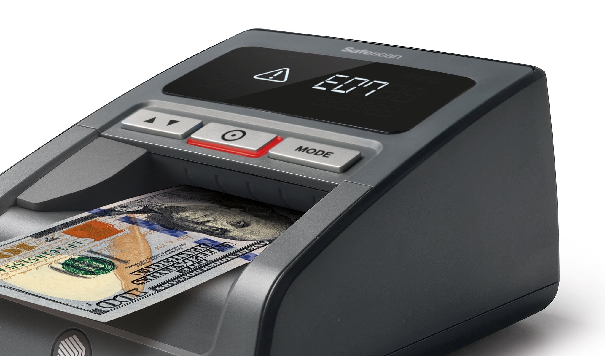 Safescan 185-S, Detector De Billetes Falsos Automático, Detección 7 Puntos Para 8 Divisas, Bce Testado, Puerto Usb + Sd Para Actualizaciones, Negro