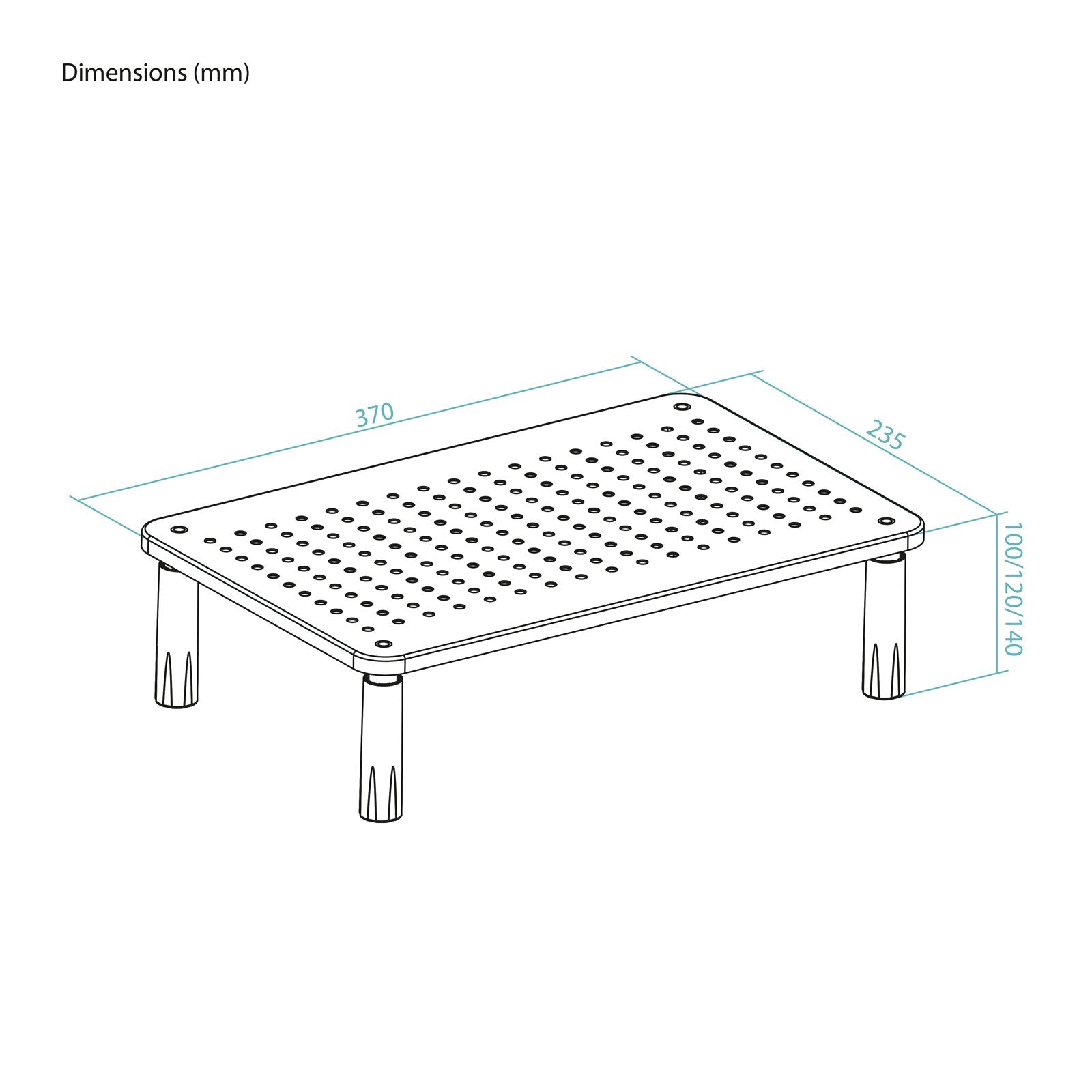 Soporte Para Monitor Tooq Tqmr086 Hasta 20kg