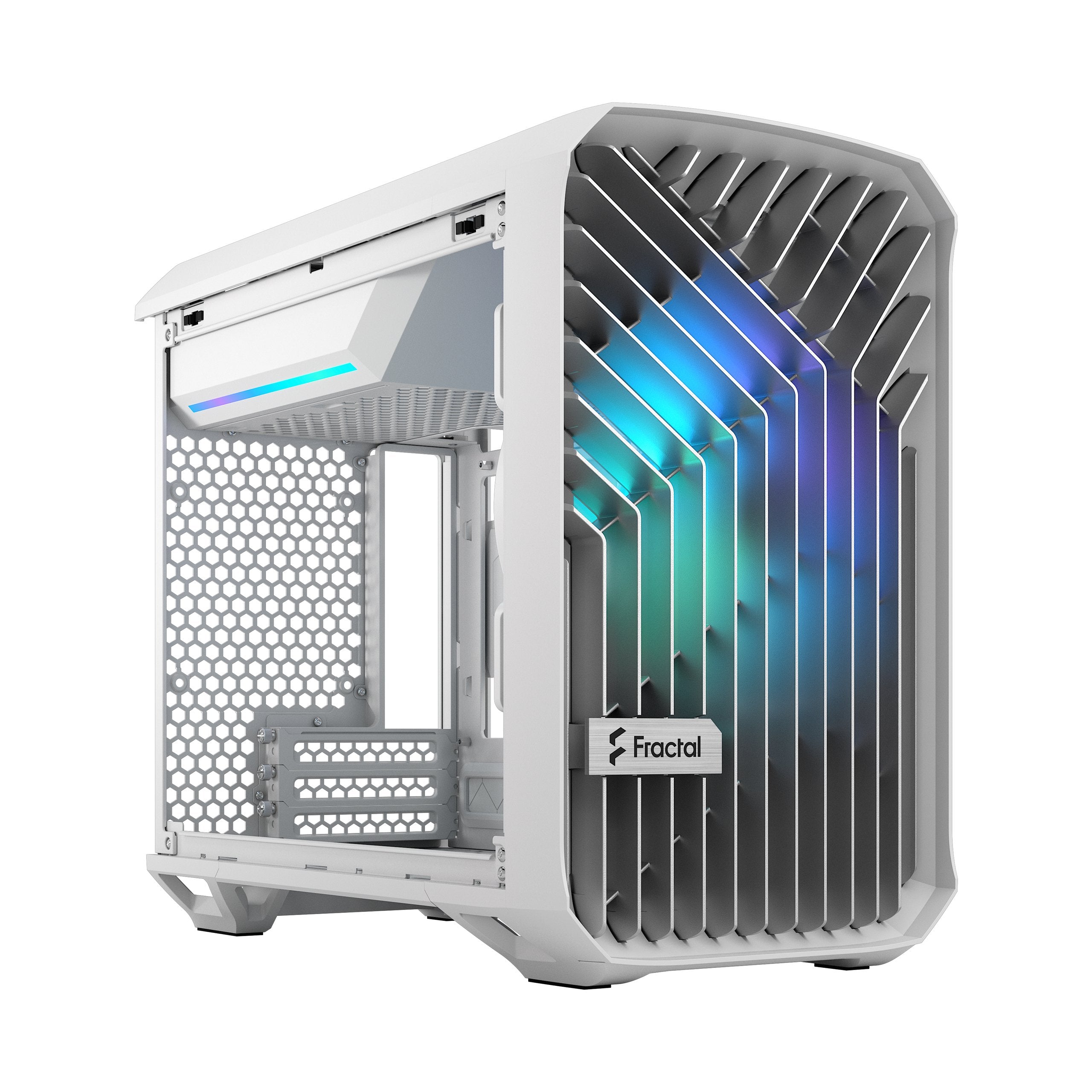 Caja Pc Fractal Design Torrent Nano Rgb White Tg Light Tint, Tower-Gehäuse Fd-C-Tor1n-05