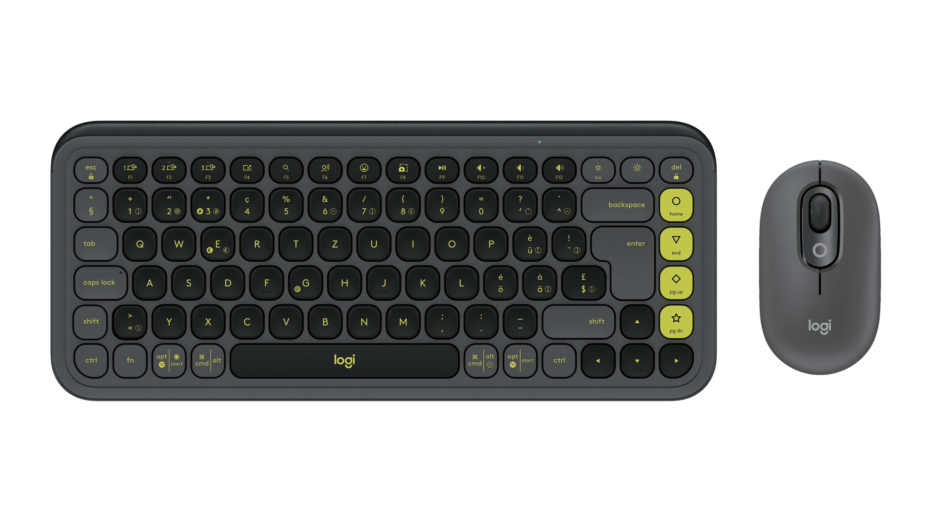 EAN 5099206128286 - Logitech 920-013275 teclado Ratón incluido Universal Bluetooth QWERTZ Suizo Grafito imagen 1
