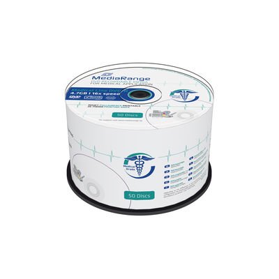 Mediarange Mr429 Dvd En Blanco 4,7 Gb Dvd-R 50 Pieza(S)