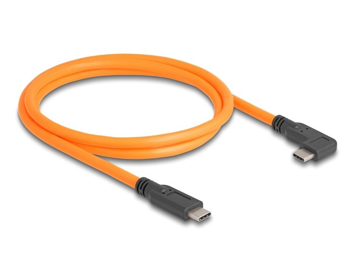Delock Usb 5 Gbps Cable Usb Tipo-C Macho A Usb Tipo-C Macho 90° 1m