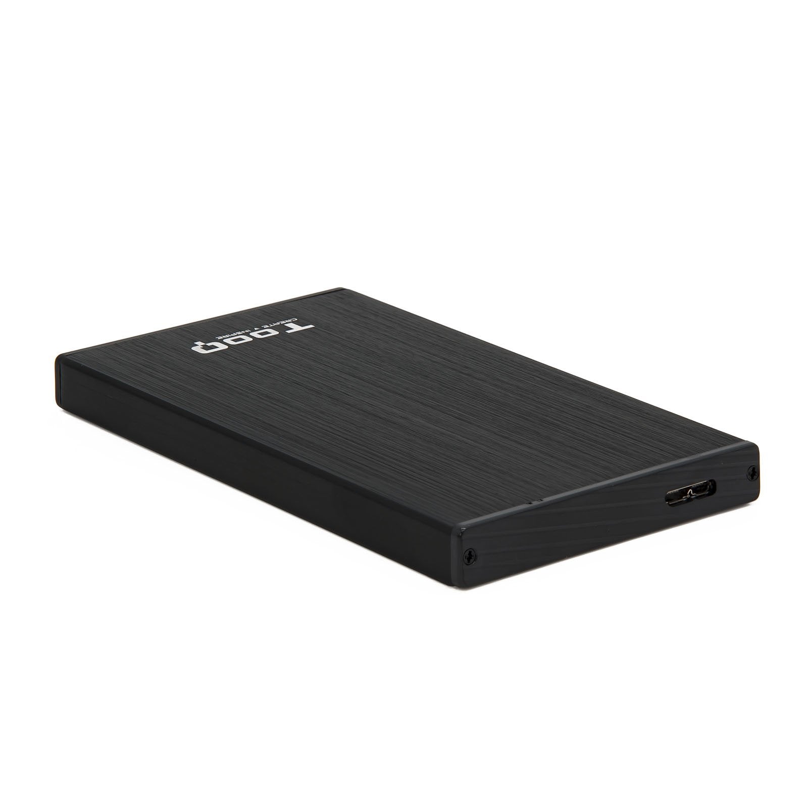 Tooq Carcasa Externa Hdd/Sdd 2.5" Hasta 9,5mm Sata Usb 3.0 - Negro